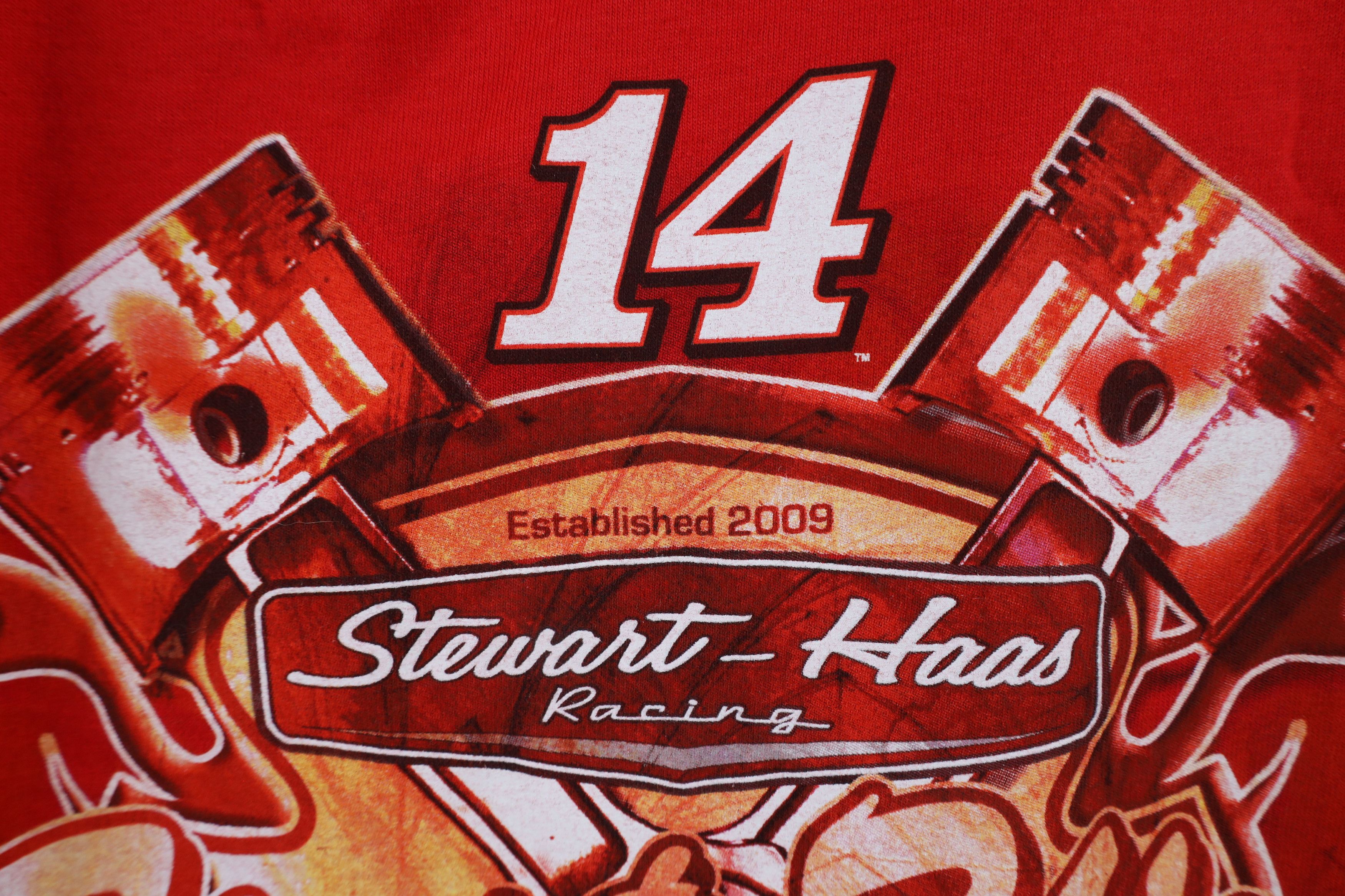 Vintage Vintage Y2K 2009 Tony Stewart Racing Short Sleeve T-Shirt Size US XXL / EU 58 / 5 - 8 Thumbnail