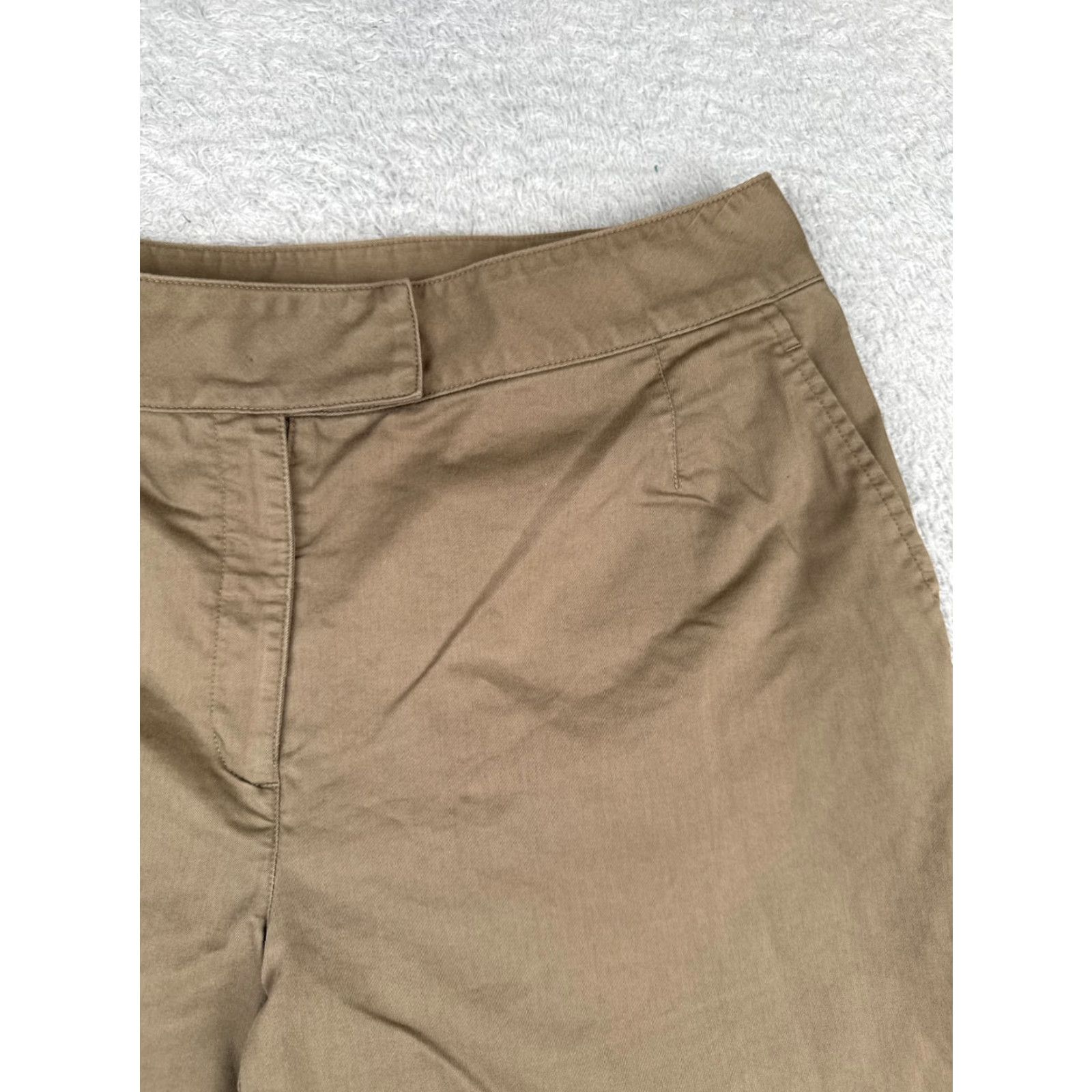 Nike Nike Shorts Womens 14 Beige Dri-Fit Polyester Blend Golf 34x10 Hike Golfer Womens Size 36" / US 14 / IT 50 - 5 Thumbnail