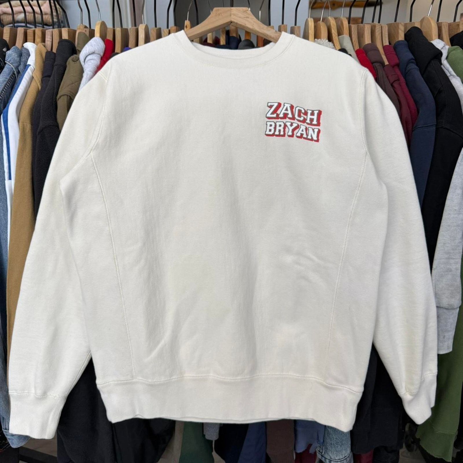 Other Zach Bryan American Heartbreak Reverse Weave Sweatshirt Size US M / EU 48-50 / 2 - 4 Thumbnail