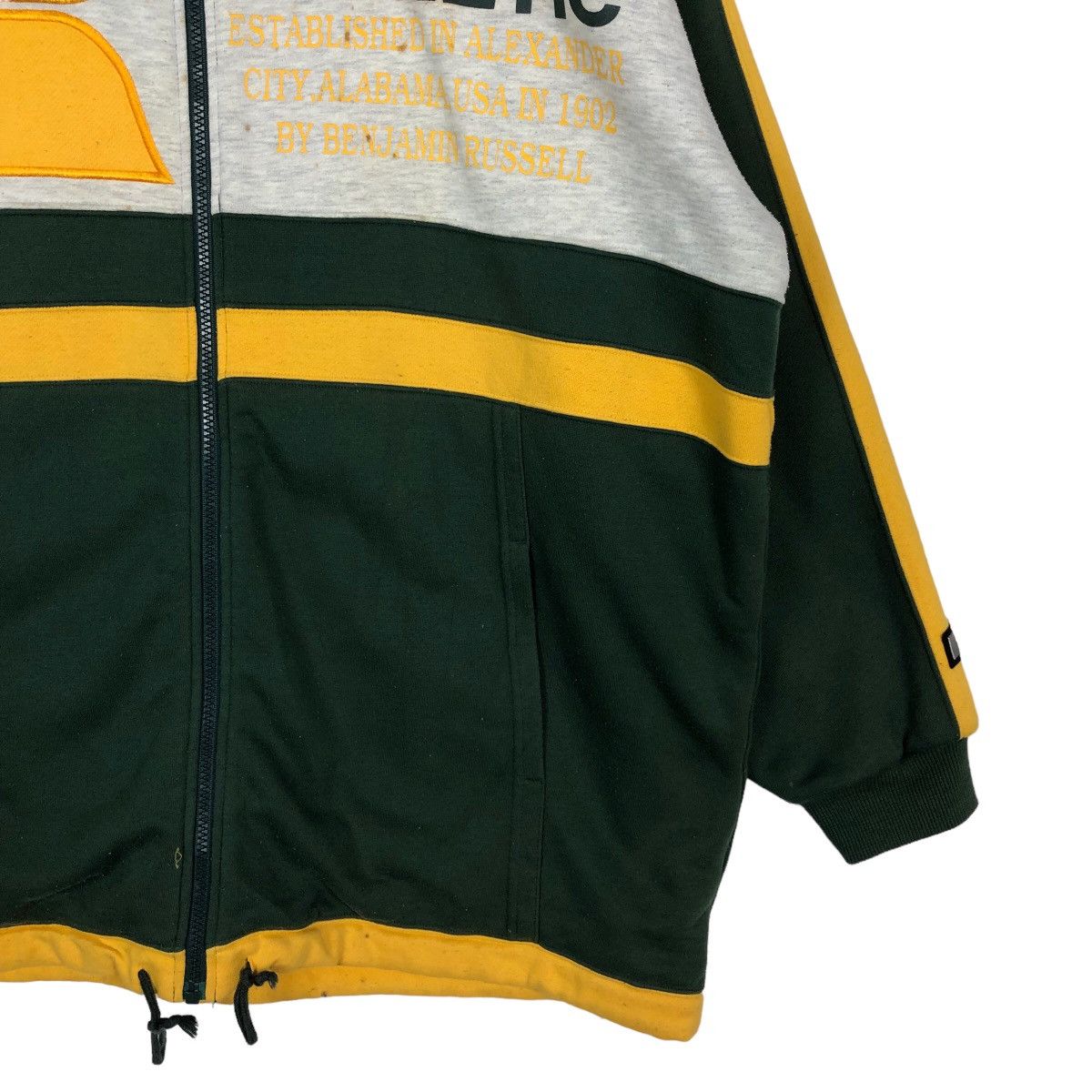 Japanese Brand 🔥90’s Rare Vintage Russell Athletic Hoodie Jacket Big Logo Size US L / EU 52-54 / 3 - 5 Thumbnail