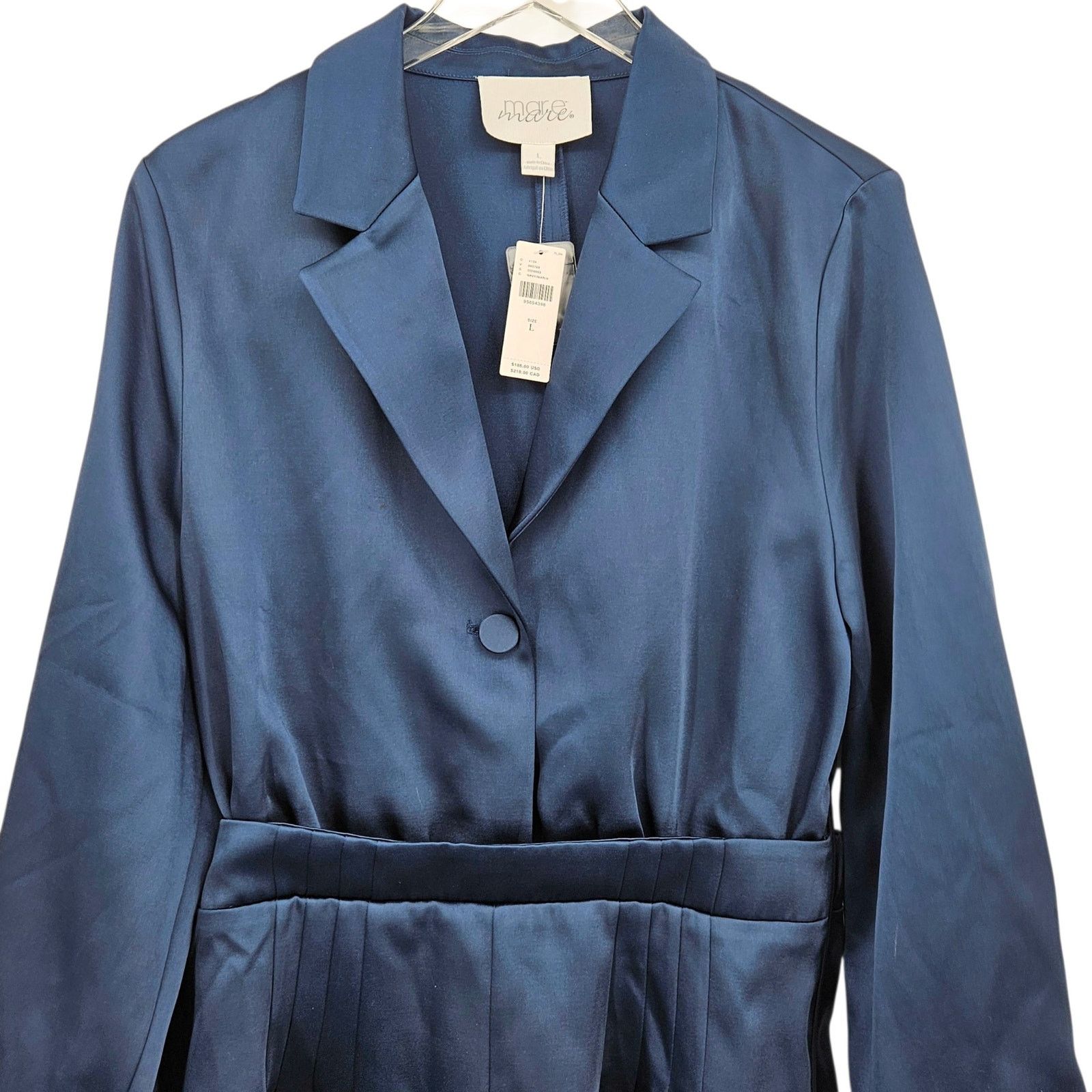 Anthropologie NEW Anthropologie Mare Mare V-Neck Blazer Romper Playsuit L Size 34" / US 12 / IT 48 - 6 Thumbnail