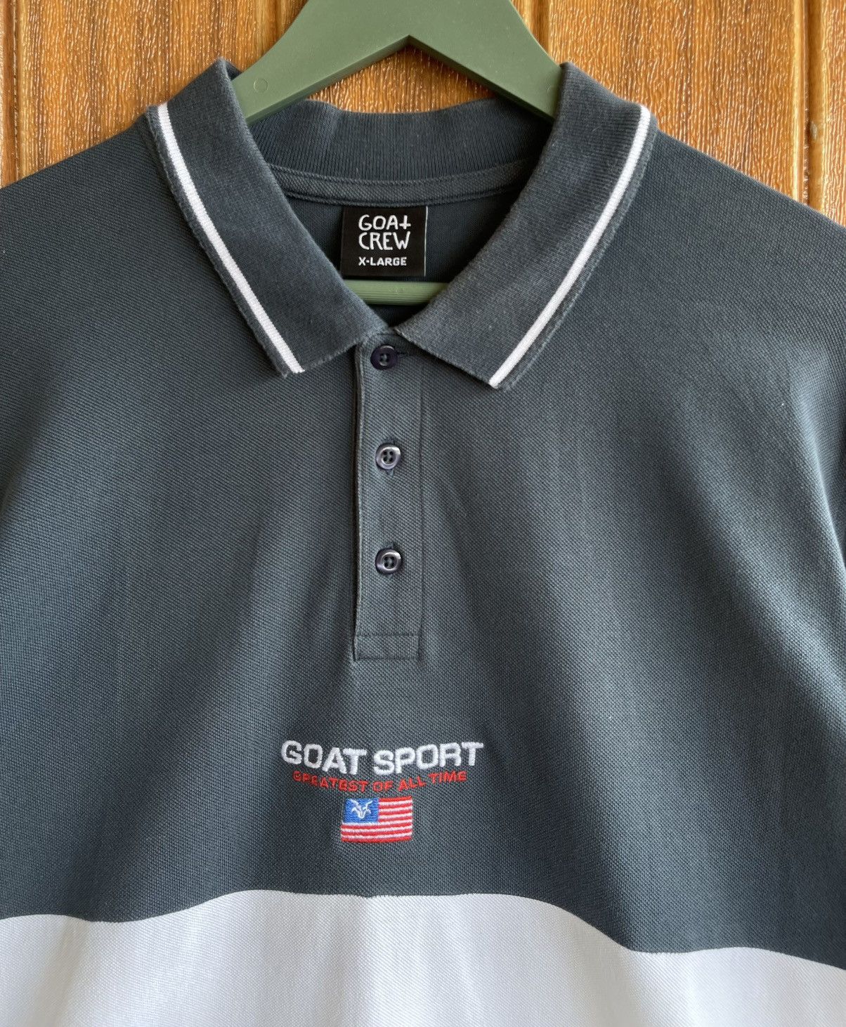 GOAT Crew × Sports Specialties Hype🔥GOAT CREW🔥Embroidery Logo Polo Shirt Longsleeve Size US XL / EU 56 / 4 - 2 Thumbnail