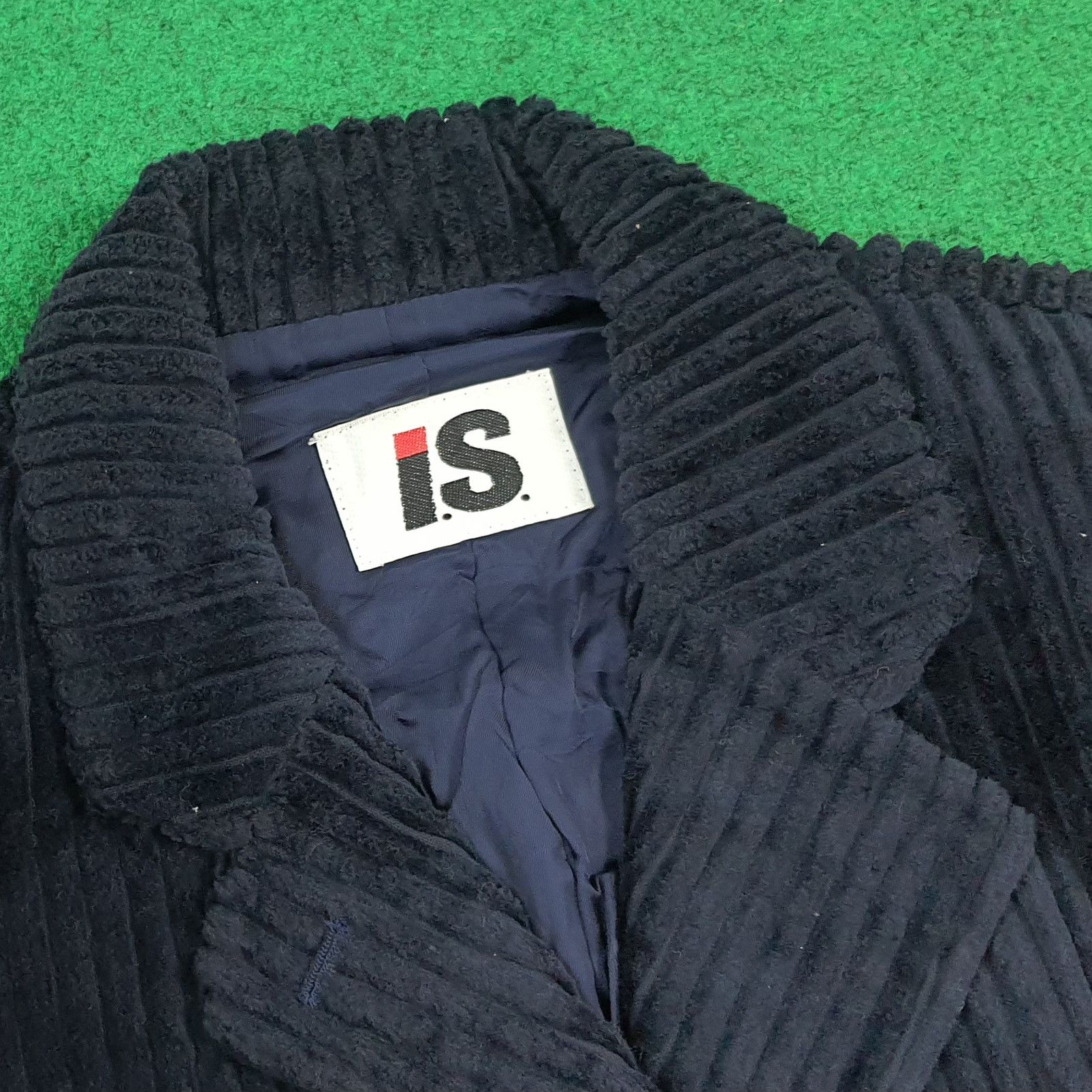 Issey Miyake I.S. Issey Miyake Japan Corduroy Cropped Jacket C303N16 Size M / US 6-8 / IT 42-44 - 4 Thumbnail