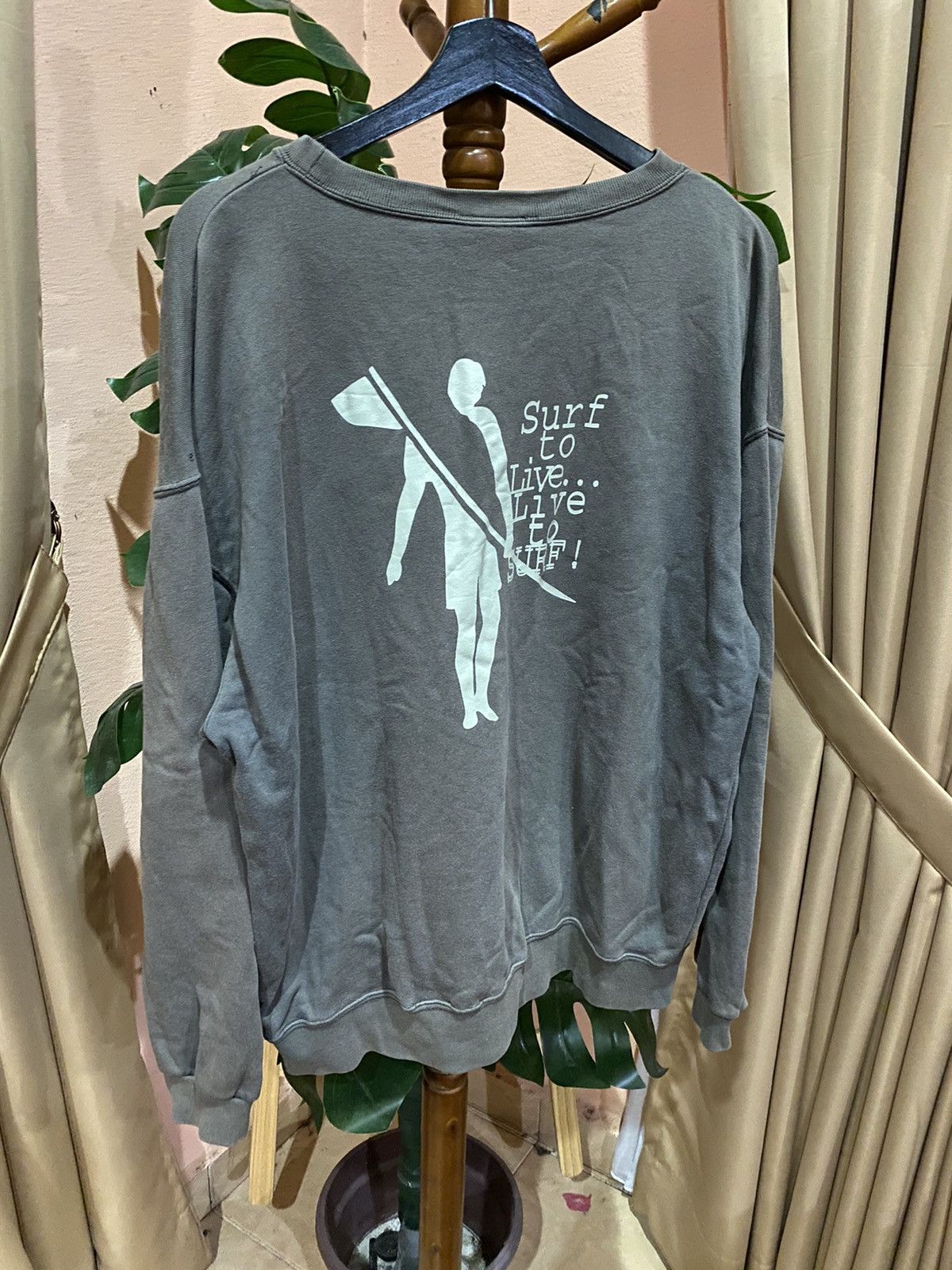 Other Stringers Surf Sweatshirt – Vintage Surfwear Casual Appeal Size US L / EU 52-54 / 3 - 9 Thumbnail