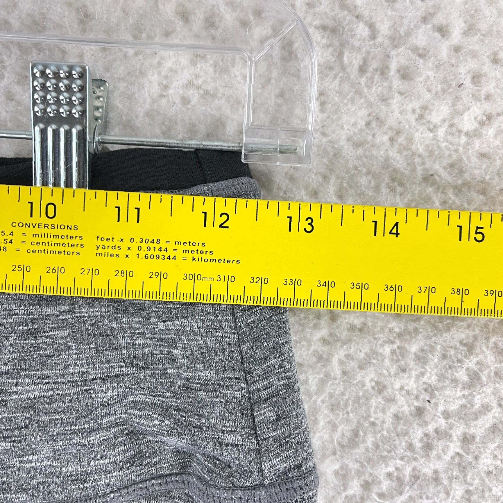 Prana prAna Gray Pull On Calf Length Leggings Womens Activewear Stretch Size Small Size 42" / US 20 - 4 Thumbnail