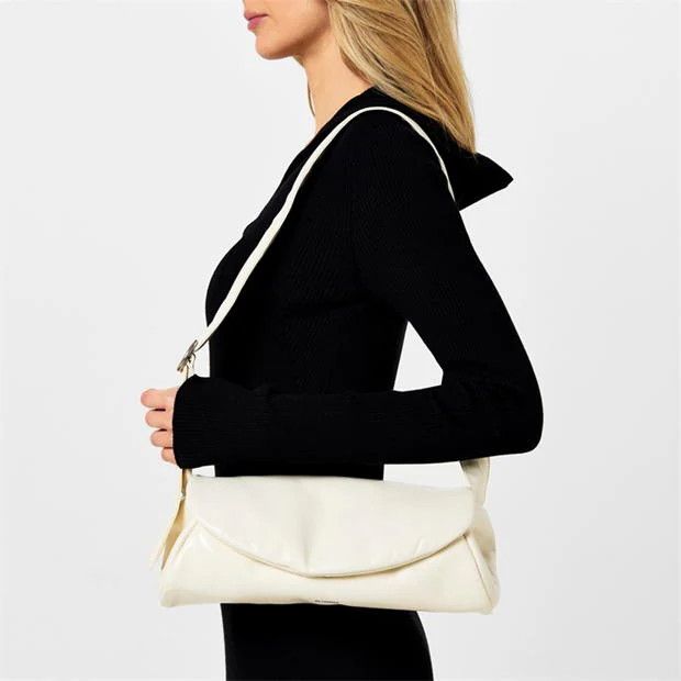 Jil Sander o1g2r1mq1024 Size: OS / Small Shoulder Bag in Eggshell Size ONE SIZE - 3 Thumbnail
