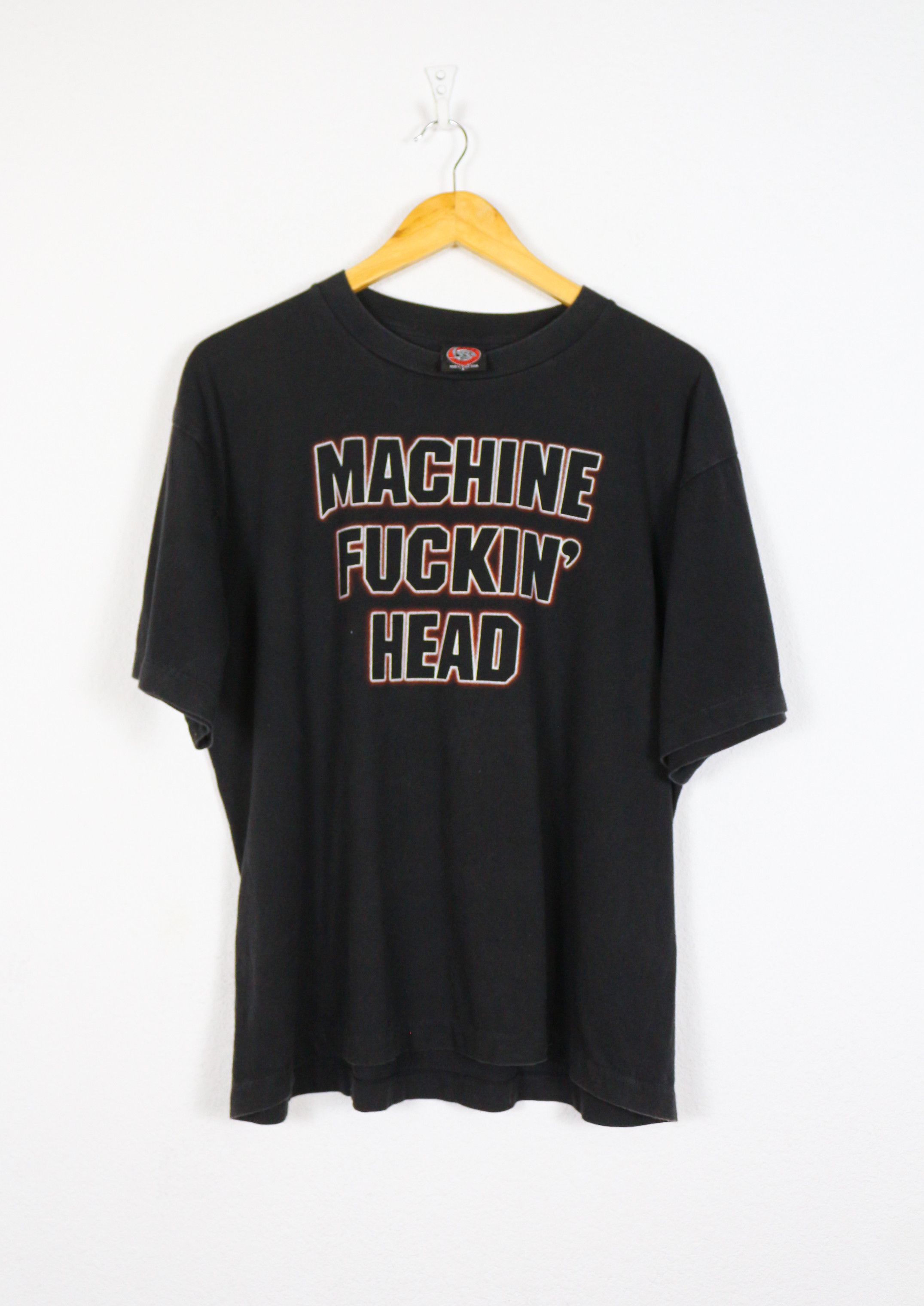 Band Tees Vintage Machine Fucking Head Band Tee T-Shirt Vintage Metal Size US L / EU 52-54 / 3 - 1 Thumbnail