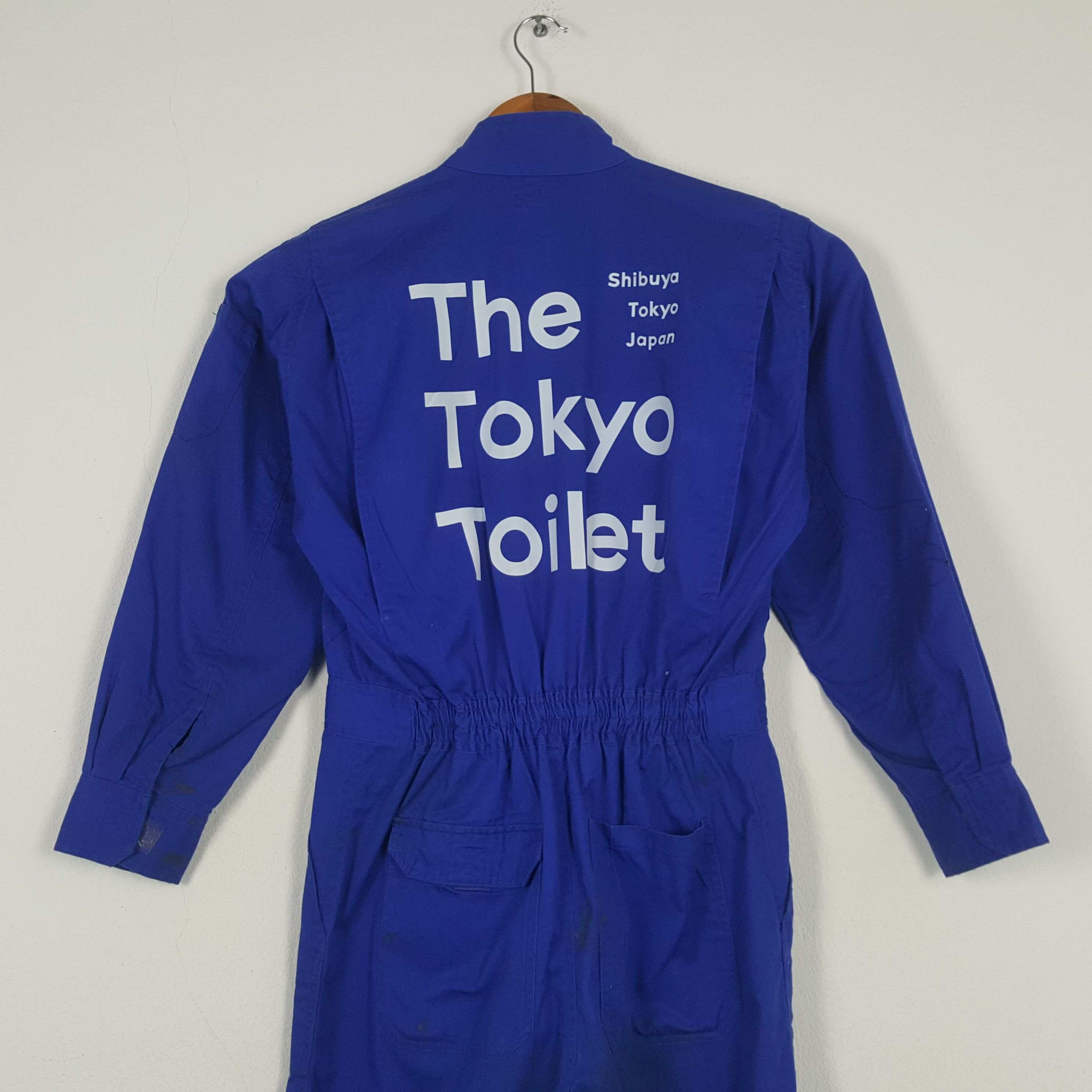 Designer × Japanese Brand × Vintage Vintage THE TOKYO TOILET Japan Designer Coverall C295N15 Size US M / EU 48-50 / 2 - 2 Thumbnail