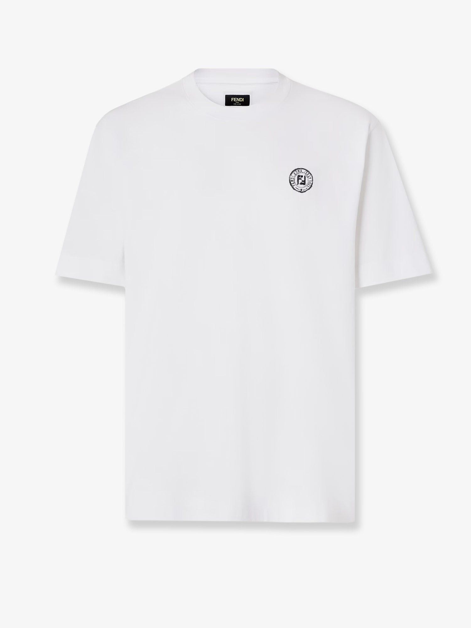 Cotton t-shirt with FF embroidery XL - USA Tariffs Included