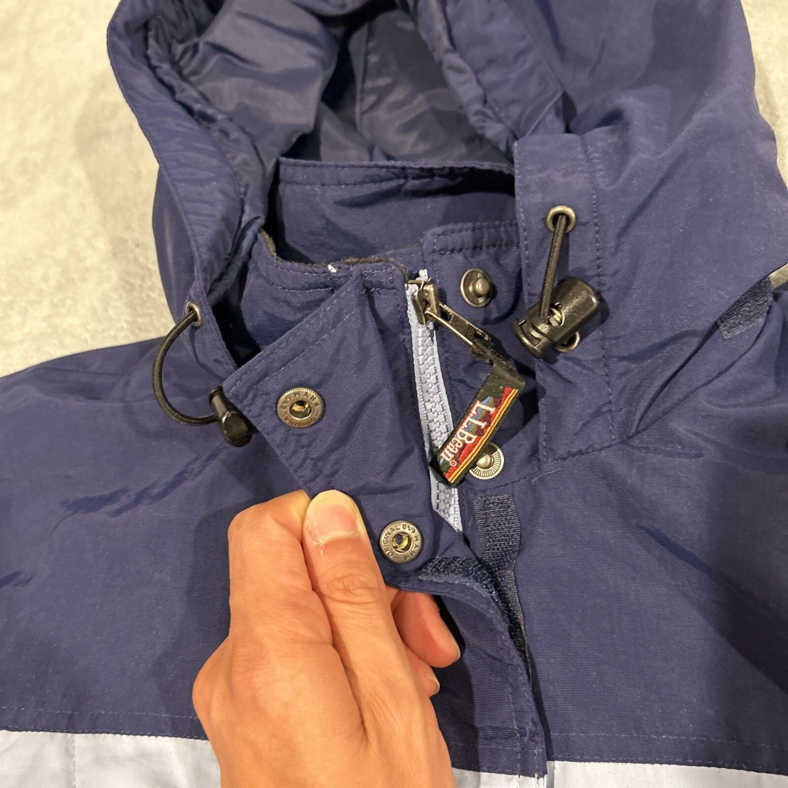 L.L. Bean LL Bean Coat Parka Windbreaker Jacket Womens Medium Hoodie Size M / US 6-8 / IT 42-44 - 5 Thumbnail