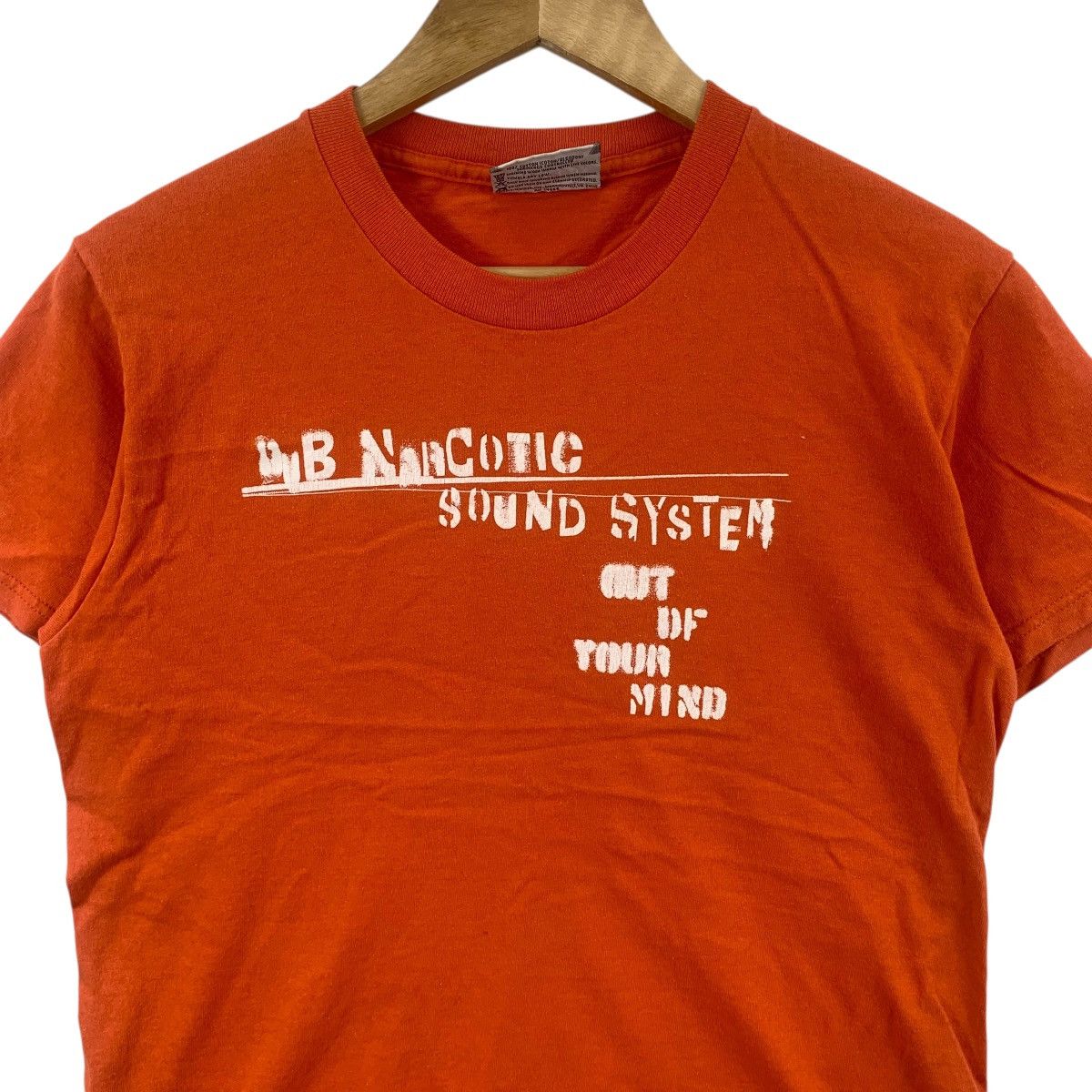 Band Tees Vintage DUB NARCOTIC SOUND SYSTEM K Records Tee Shirt Top Size US S / EU 44-46 / 1 - 5 Thumbnail