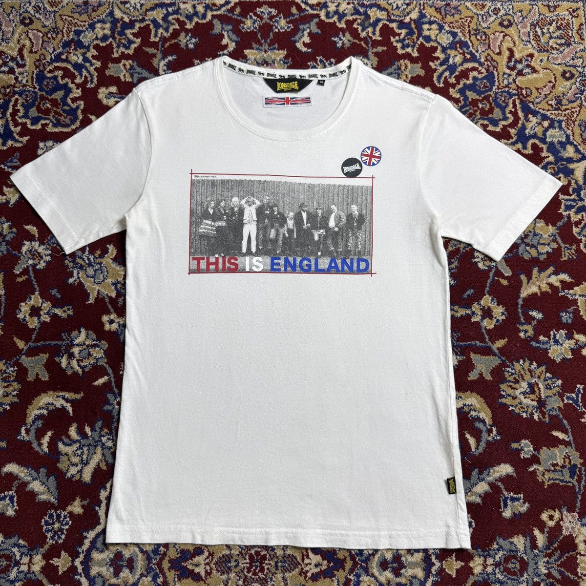 Lonsdale Lonsdale THIS IS ENGLAND skinhead movie tee movie promo tee Size US S / EU 44-46 / 1 - 8 Thumbnail