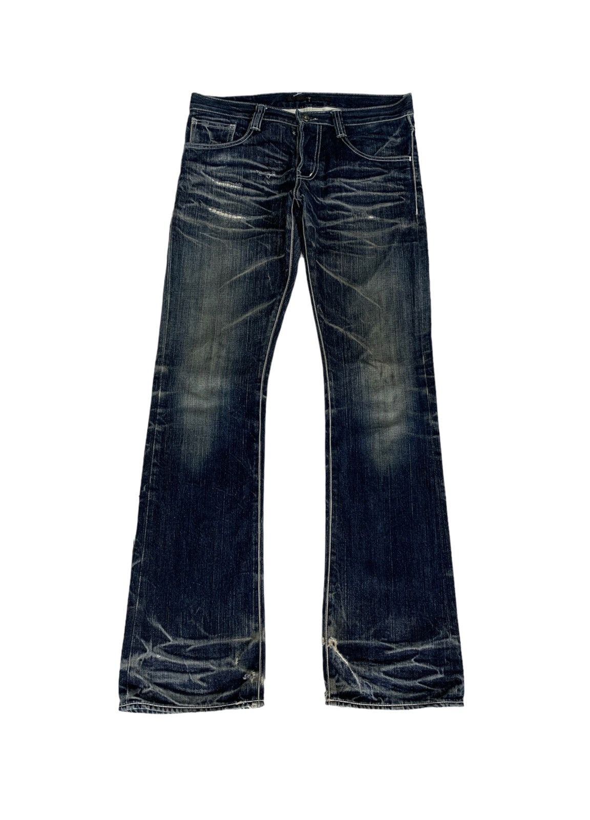 Japanese Brand No ID Japan Distressed Punk PPFM Size US 33 - 6 Thumbnail