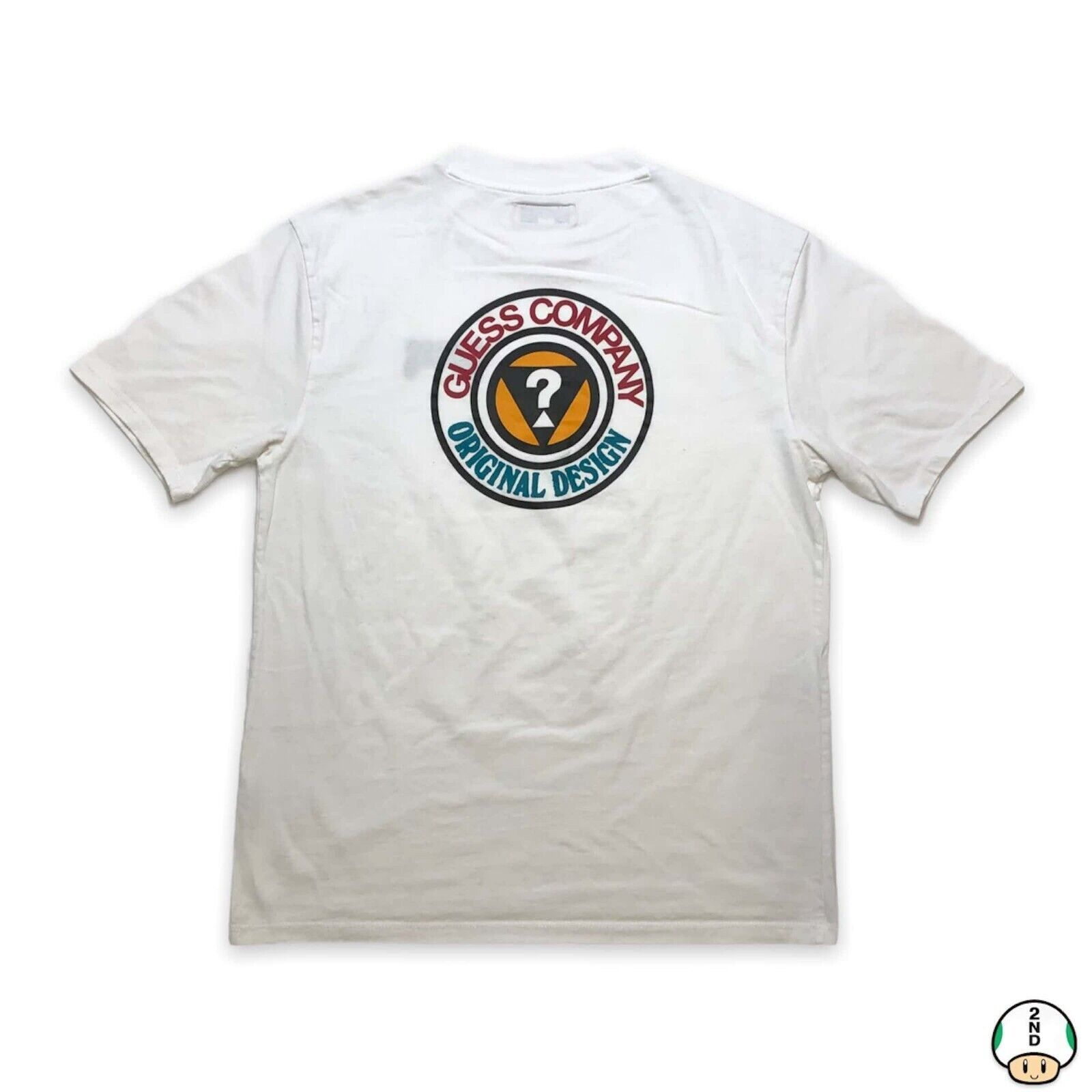 Guess × Vintage Vintage Guess T Shirt Small Original Design Short Sleeve Tee Size US S / EU 44-46 / 1 - 1 Thumbnail