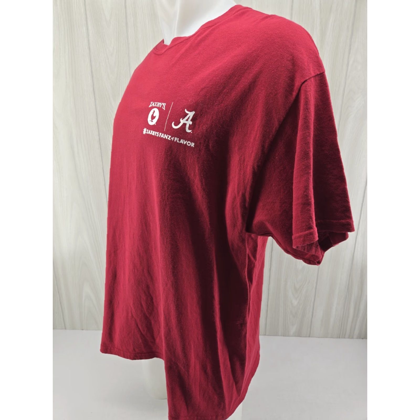 Vintage Spot Zaxbys Chicken Promo T Shirt 2XL Red Official Chicken of Sports Fanz United States USA Shirt Mens Short Sleeve Crew Neck Size US XXL / EU 58 / 5 - 4 Thumbnail