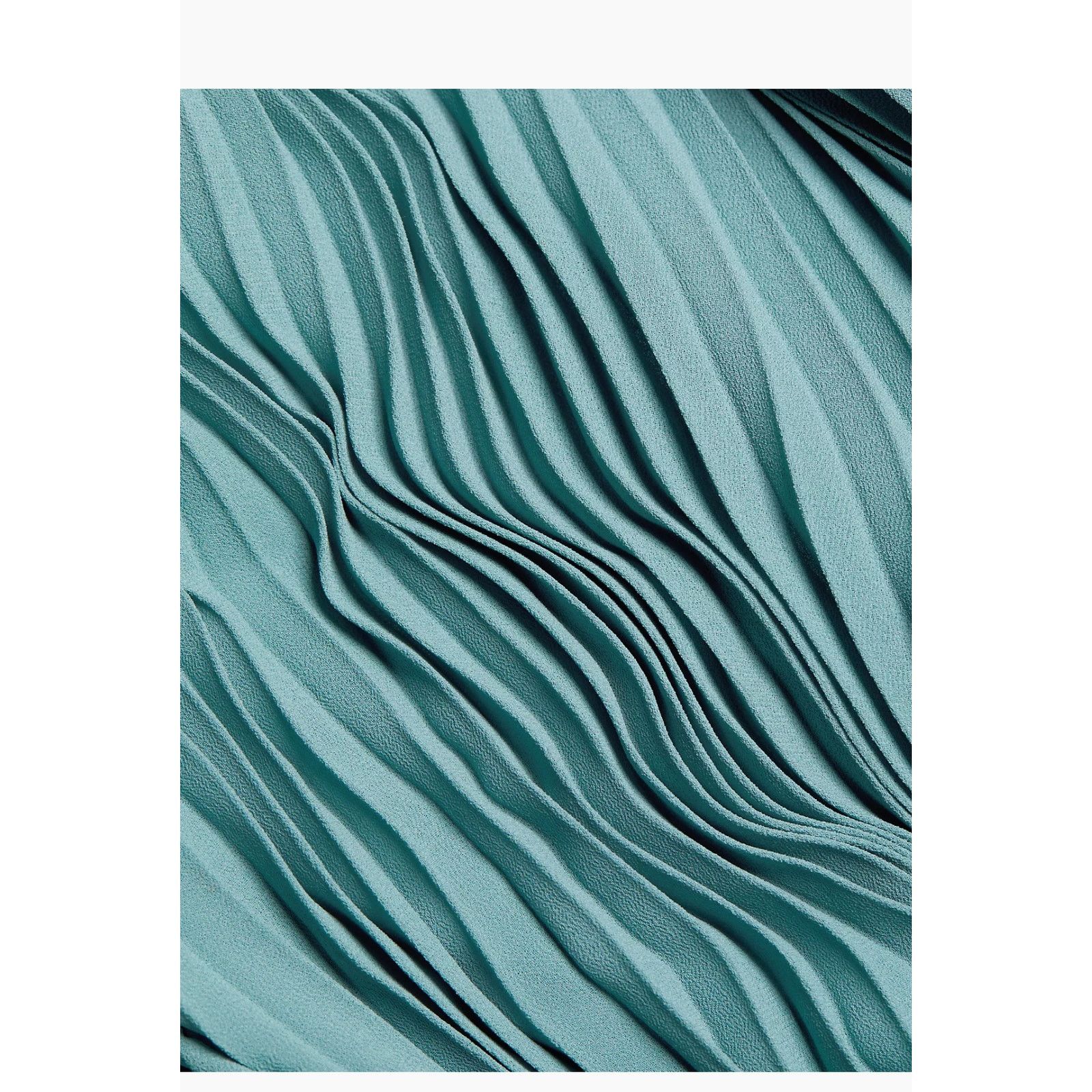 Jonathan Simkhai Jonathan Simkhai Carli Plissé Pleated Halter Maxi Dress Blue Size S / US 4 / IT 40 - 7 Thumbnail