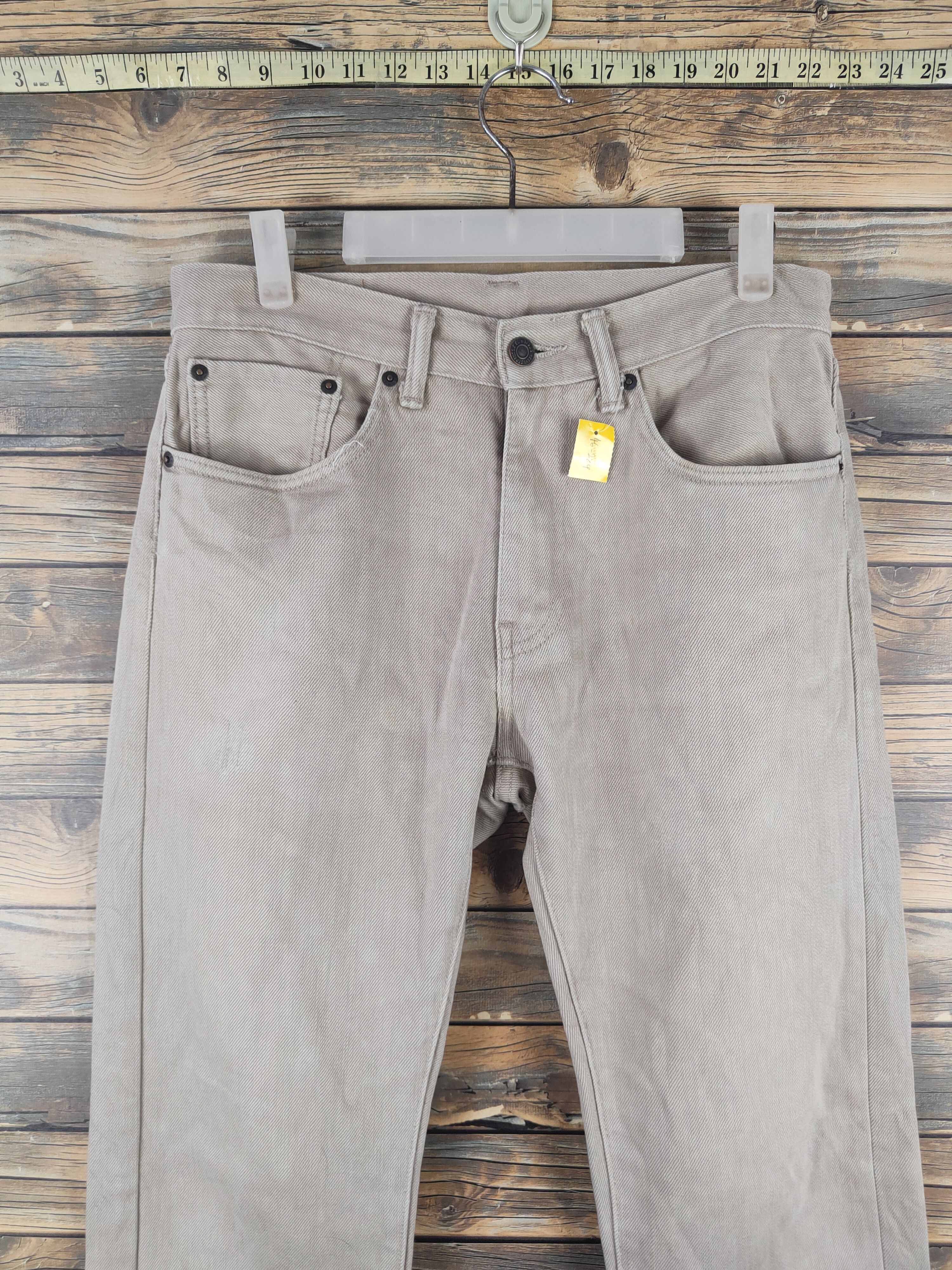 Levi's DL Levi's Beige Multipocket Casual Pants #sp46-284T Size US 31 - 2 Thumbnail