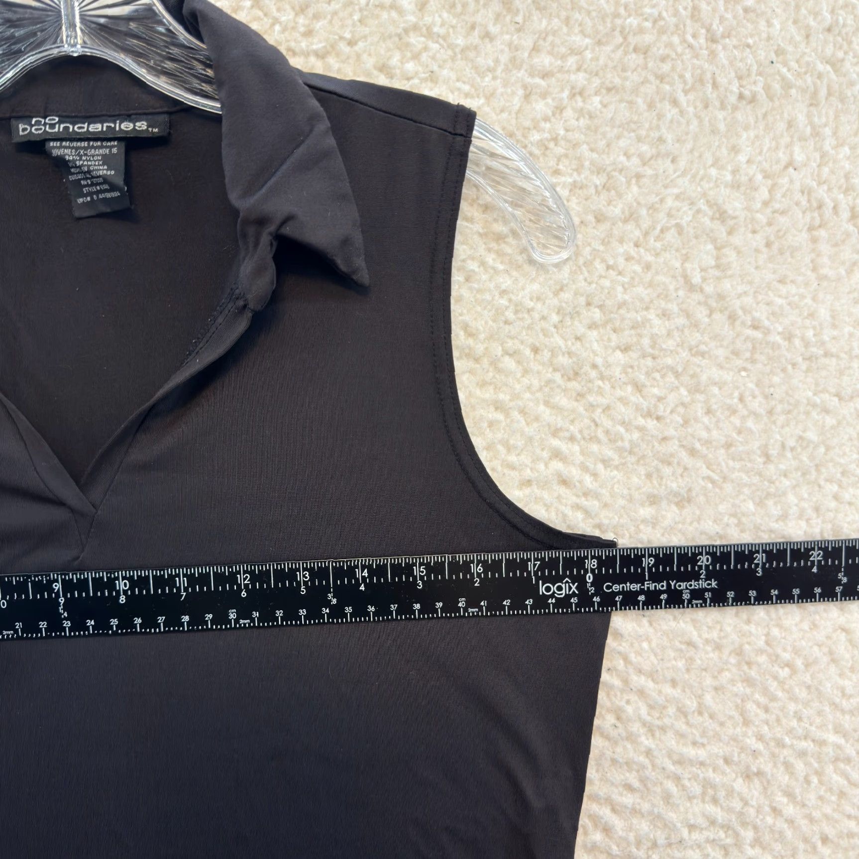 Vintage VINTAGE No Boundaries Shirt XL Black Y2K Slinky Cyber Whimsigoth Corpcore Womens Mens Girls Size XL / US 12-14 / IT 48-50 - 4 Thumbnail