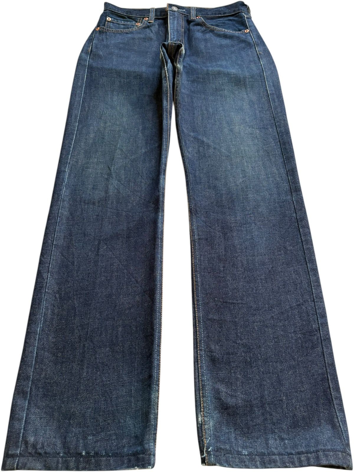 Levi's Vintage 90s Levis 505 Blue Wash Distressed Jeans Size US 29 - 1 Thumbnail