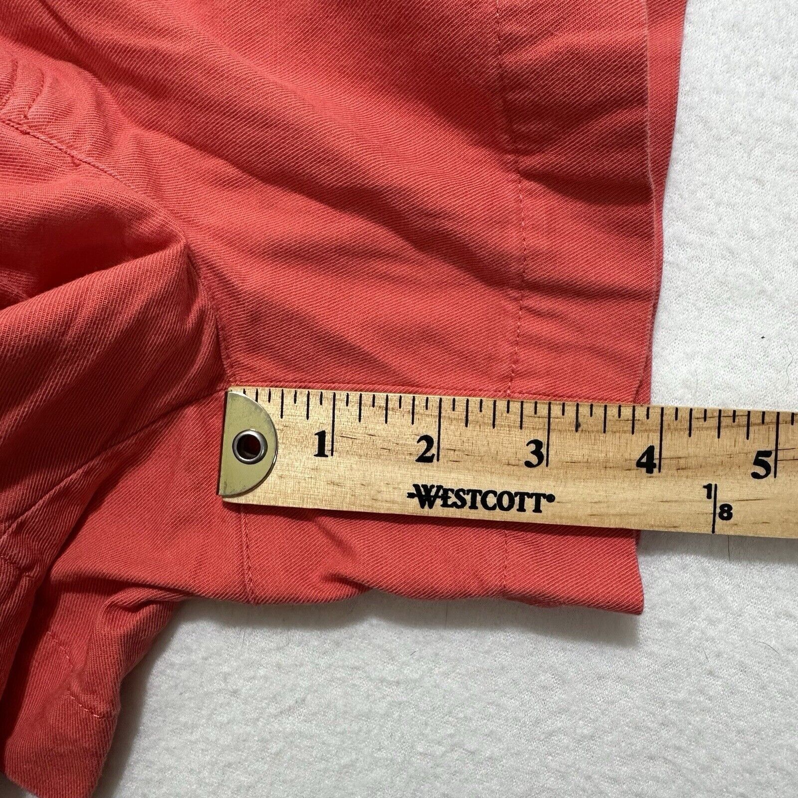 Loft LOFT 8 4" Inseam Chino Flat Front Pink High Rise Shorts Size 30" / US 8 / IT 44 - 12 Thumbnail