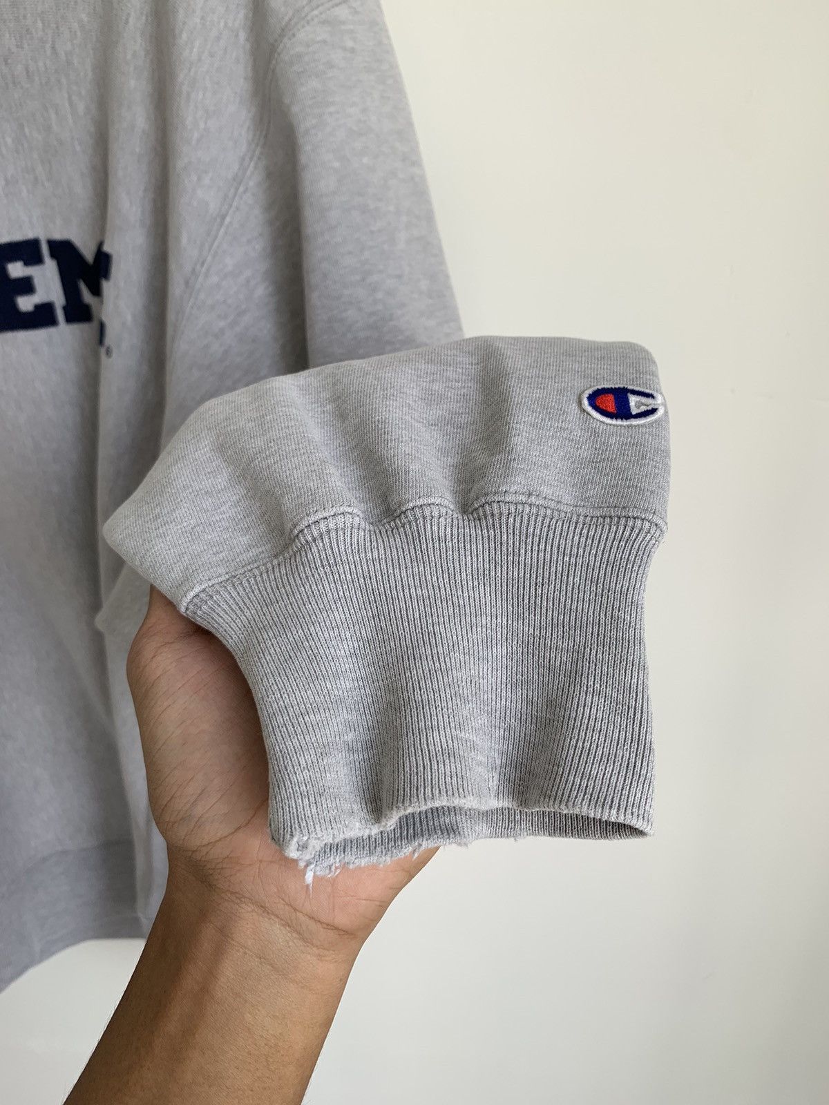 Supreme Vintage 90s Supreme x Champion Reverse Weave Sweatshirt Size US L / EU 52-54 / 3 - 9 Thumbnail