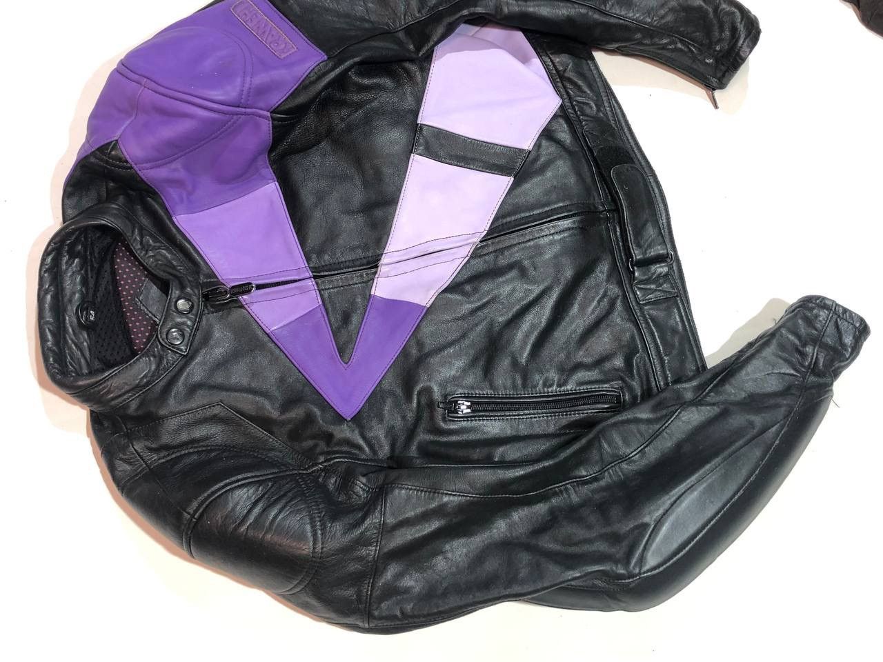 Other Krawehl Leder Racing Moto Avangarde Leather Jacket Vintage Size US M / EU 48-50 / 2 - 6 Thumbnail