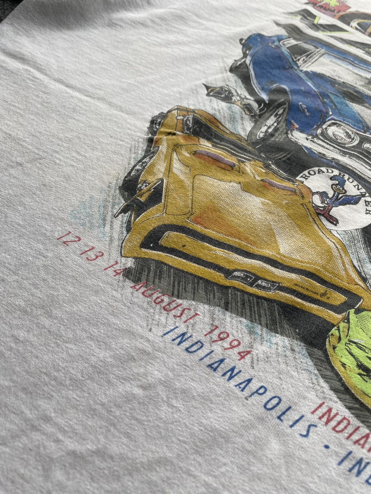 Band Tees 🔥1994 Mopar Raceway Park Cars White tee vintage mens Size US XXL / EU 58 / 5 - 3 Thumbnail