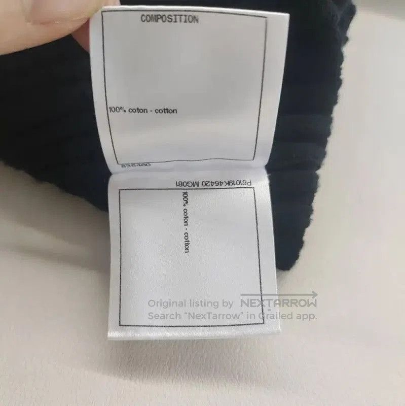 Chanel Chanel Black Cotton Summer Skirt . Size 23" - 4 Thumbnail