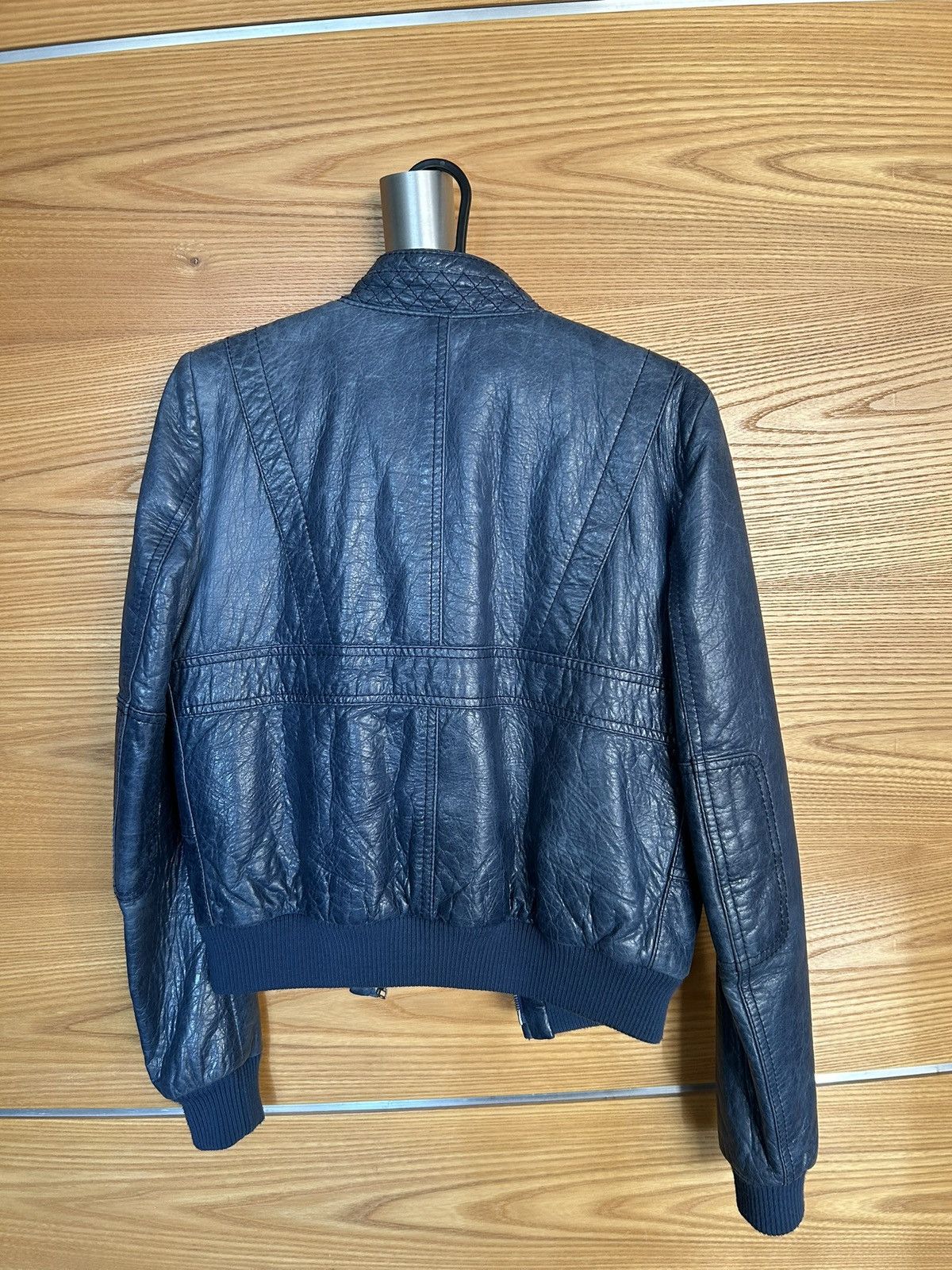 Balenciaga Balenciaga leather bomber jacket Size S / US 4 / IT 40 - 3 Thumbnail