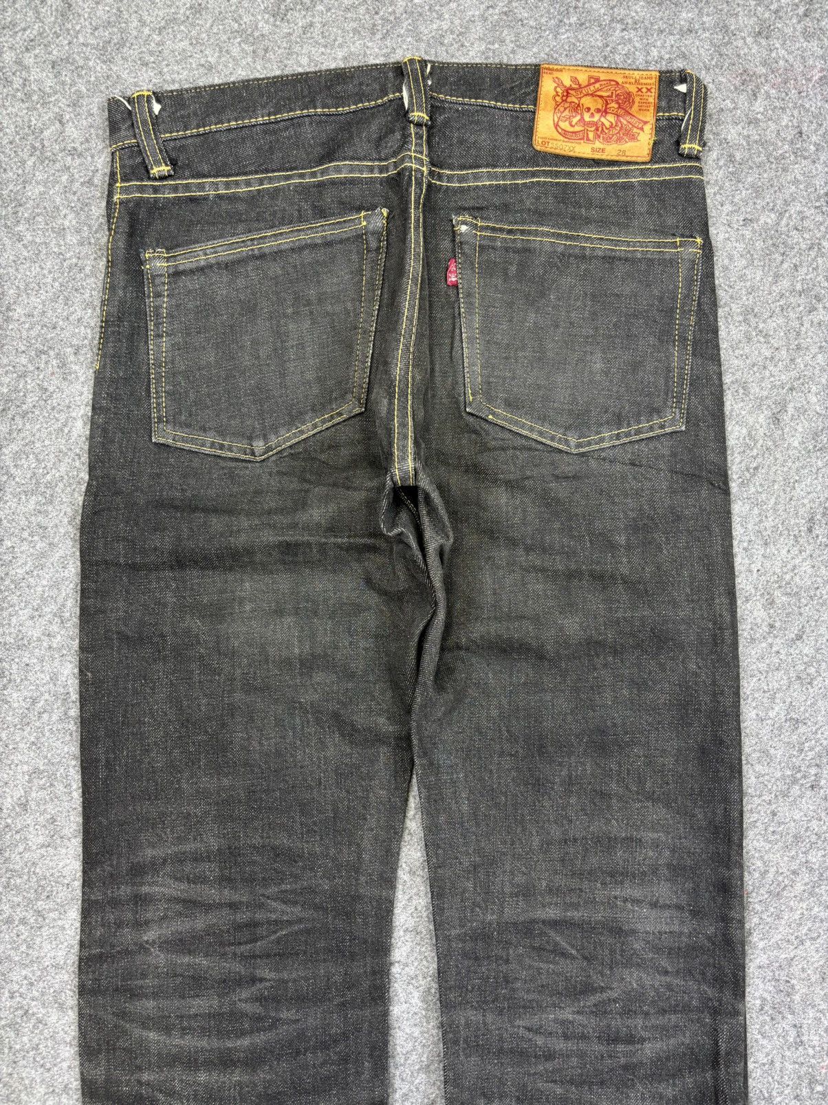 Alchemist 💥RAW💥ALCHEMIST FAB FOUR Skinny Indigo Raw Biker Denim F743 Size US 29 - 10 Thumbnail