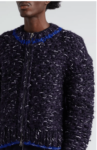 Eckhaus Latta Eckhaus Latta Knitted Bomber Size US XS / EU 42 / 0 - 2 Thumbnail
