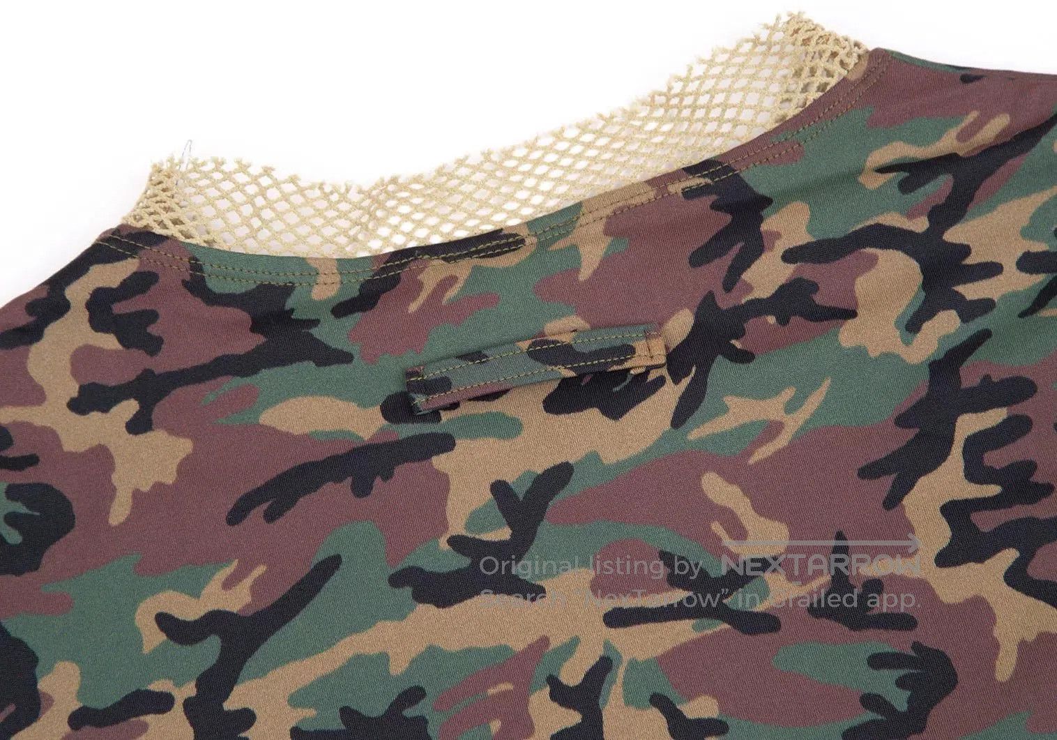 Jean Paul Gaultier Jean Paul Gaultier Camo Printed Stretch Top. Size S / US 4 / IT 40 - 4 Thumbnail