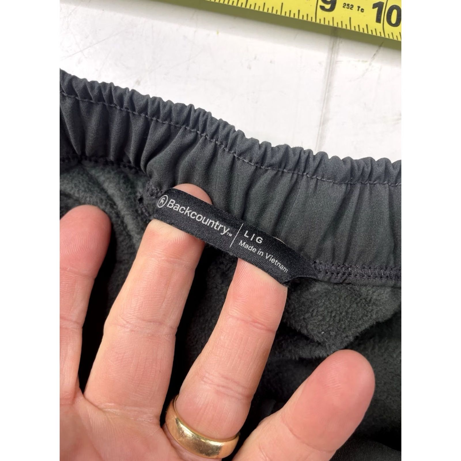 Vintage Backcountry Softshell Fleece Pant - Men's L Black Size US 33 - 5 Thumbnail