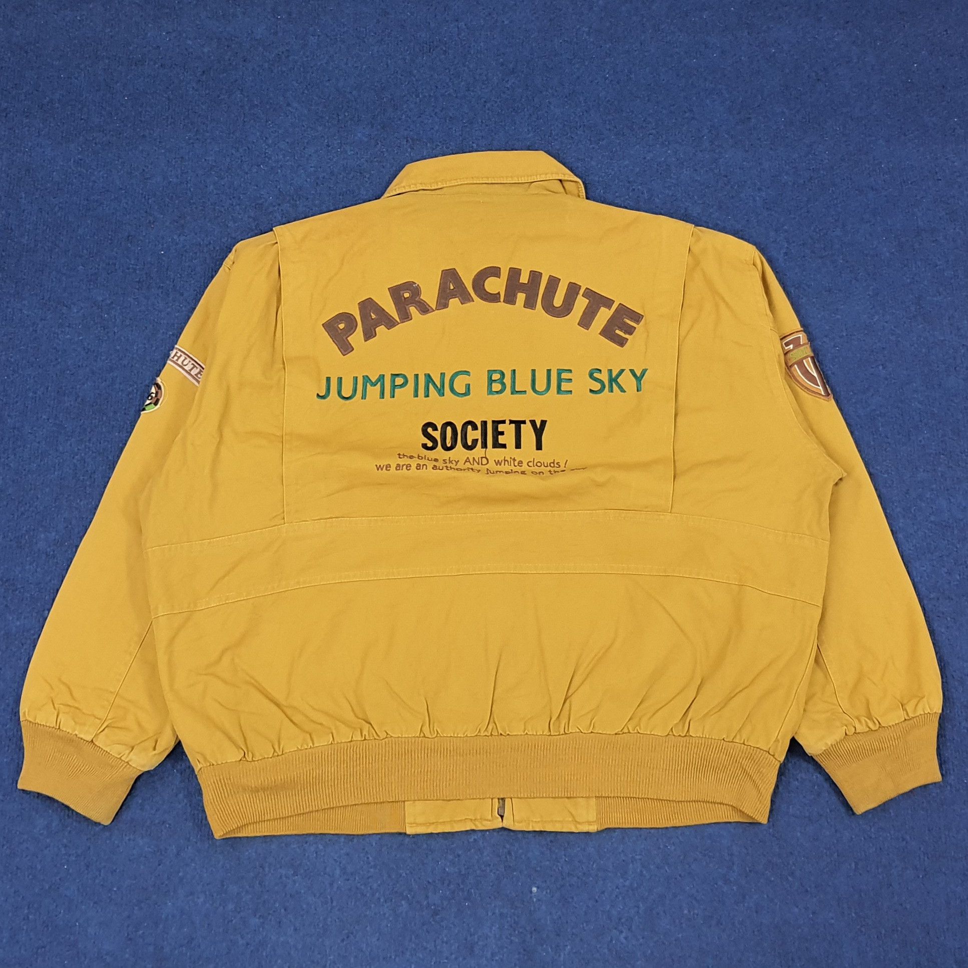 Vintage Vintage American Air Force Parachute Jumping Jacket C232N26 Size US L / EU 52-54 / 3 - 1 Thumbnail