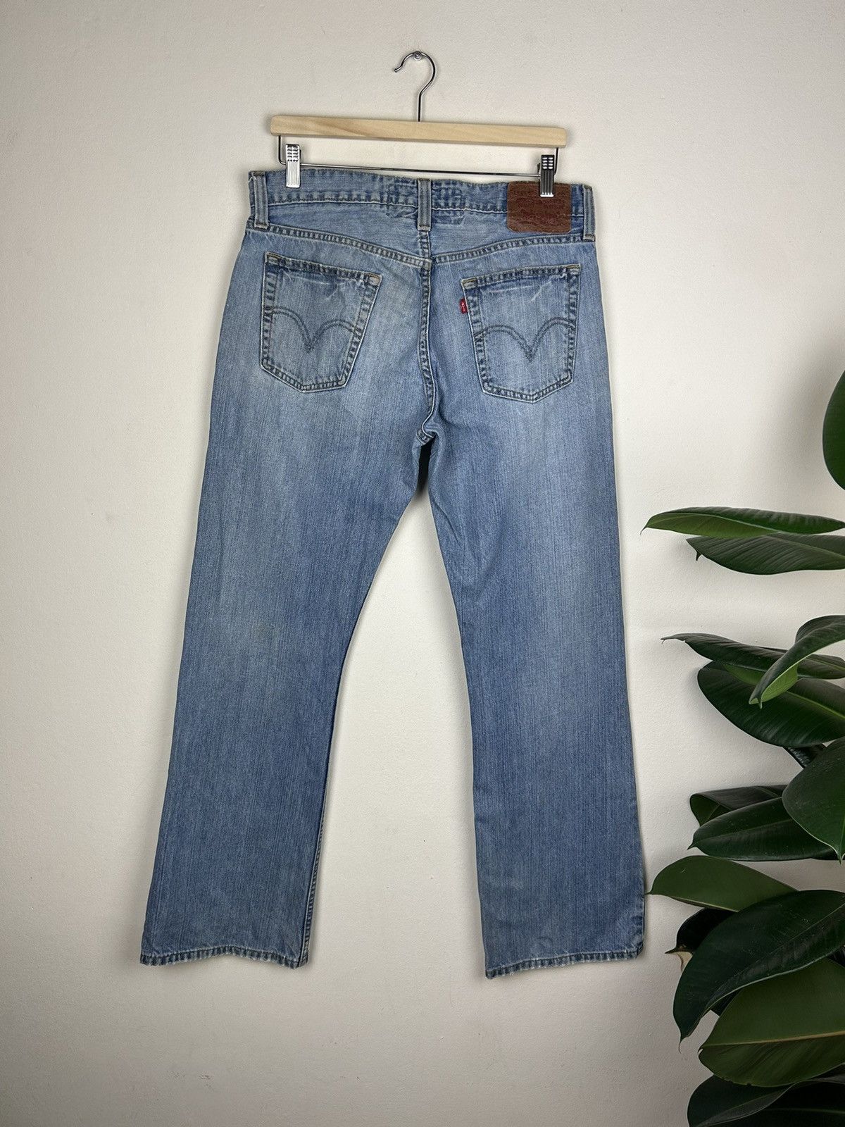 Levi's Vintage Clothing × Vintage Vintage 00s Levi’s 527 Boocut Flare Jeans Size US 34 / EU 50 - 2 Thumbnail