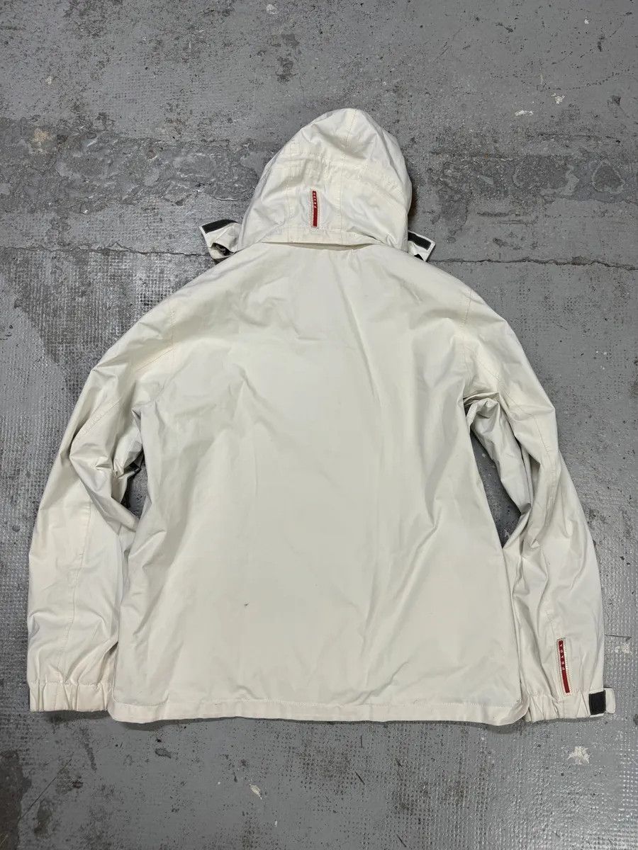 Prada AW2006 Prada Cream Beige White Utility Fur Hooded Jacket Size US L / EU 52-54 / 3 - 2 Thumbnail