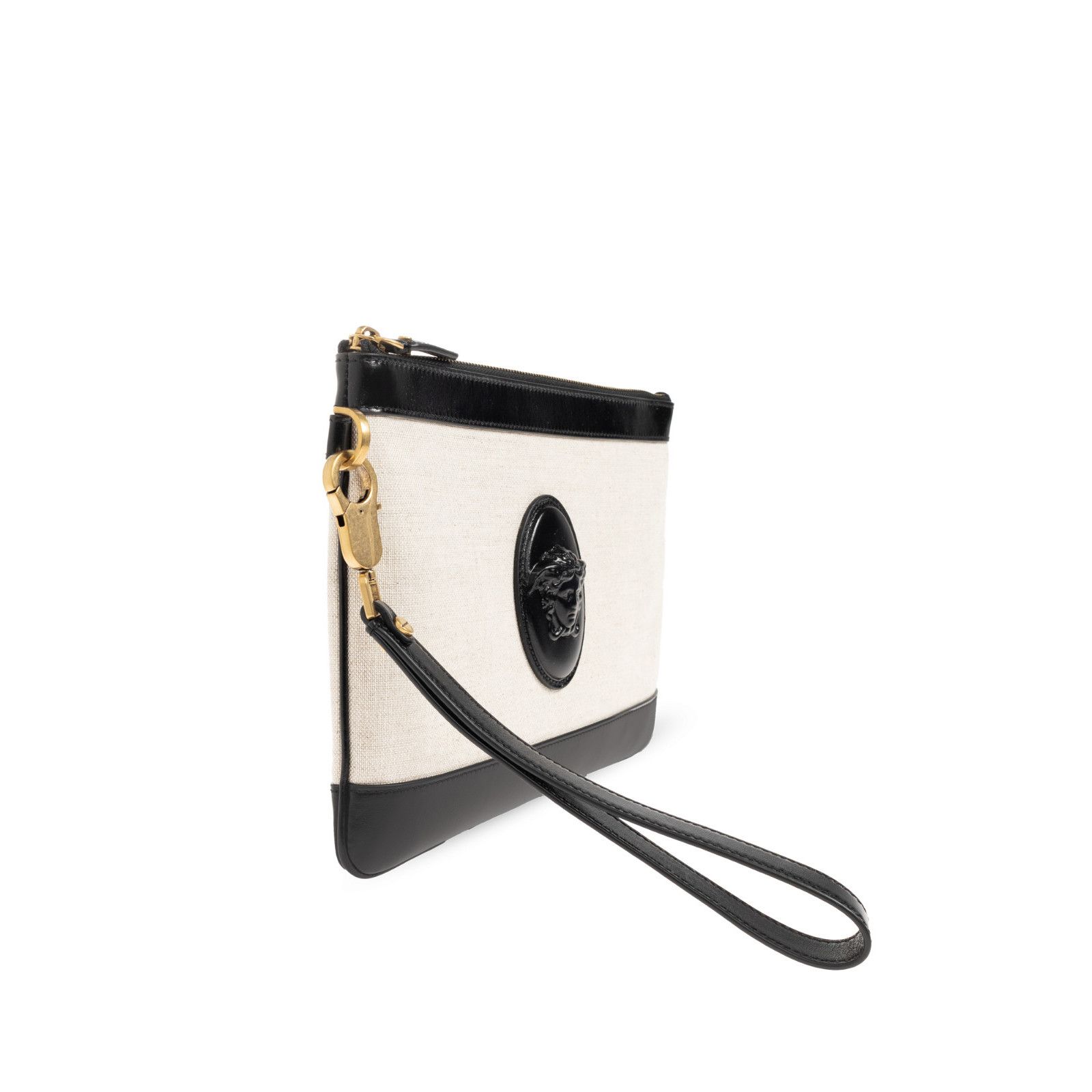 Versace VERSACE Riviere Black Clutch Bag New & Authentic Size ONE SIZE - 3 Thumbnail