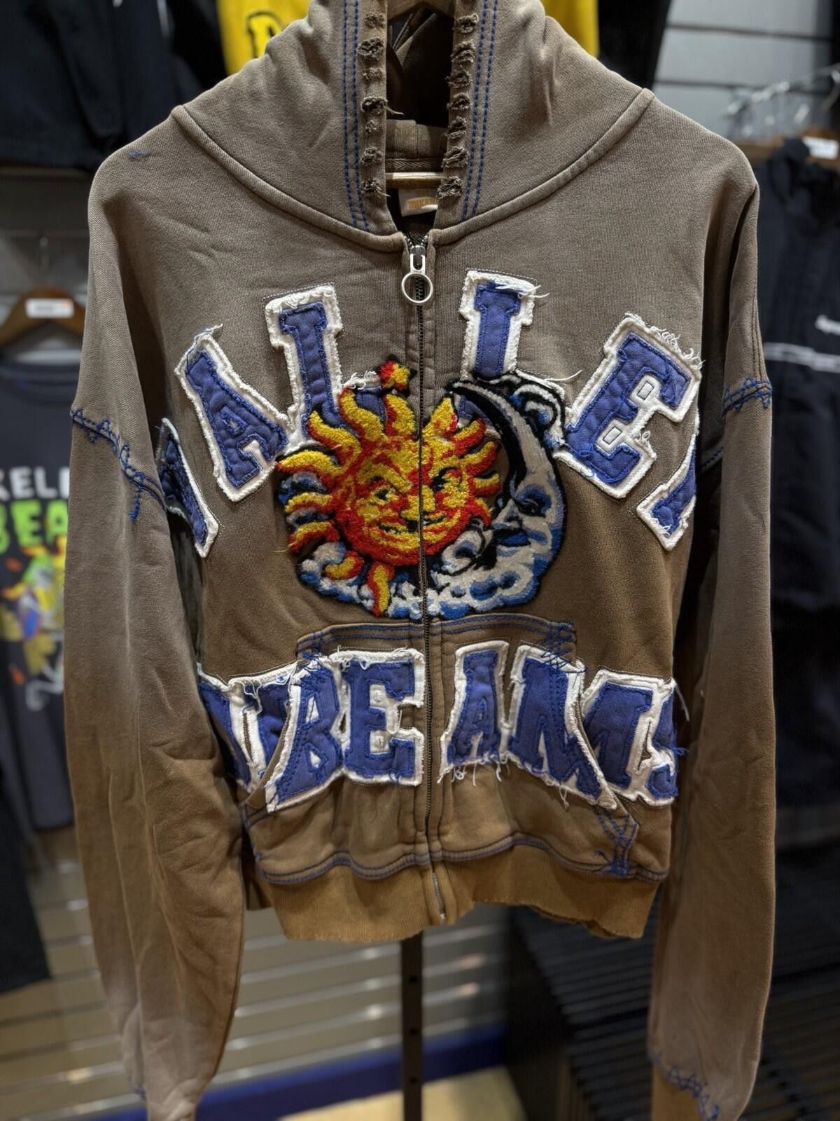 Vale Large - Vale Zip Up Brown Sun Hoodie Authentic Valley Size US L / EU 52-54 / 3 - 5 Thumbnail