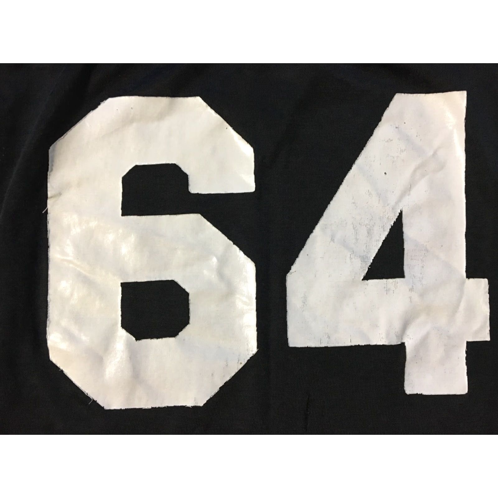 Mason's VINTAGE 60s Jack Reynolds #64 Game Worn Football Jersey L USA Rams 49ers 70s Jersey Men 42-44 Black Modern Athletic Sports Football Vintage Jersey Size US XL / EU 56 / 4 - 4 Thumbnail