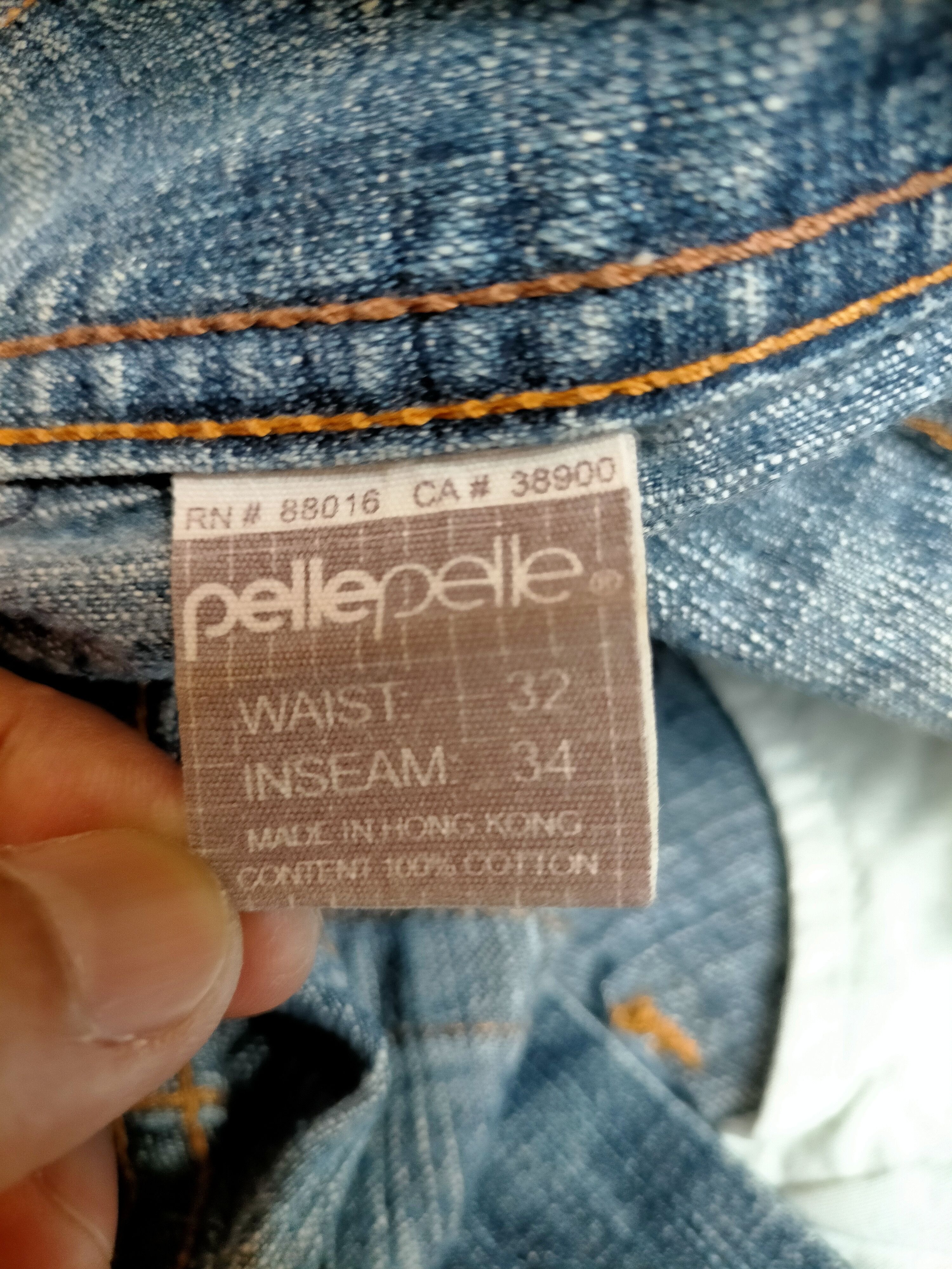 Pelle Pelle Vtg 90s Pelle Pelle Wide Baggy Skateboarding Style Jeans Size US 32 / EU 48 - 18 Thumbnail