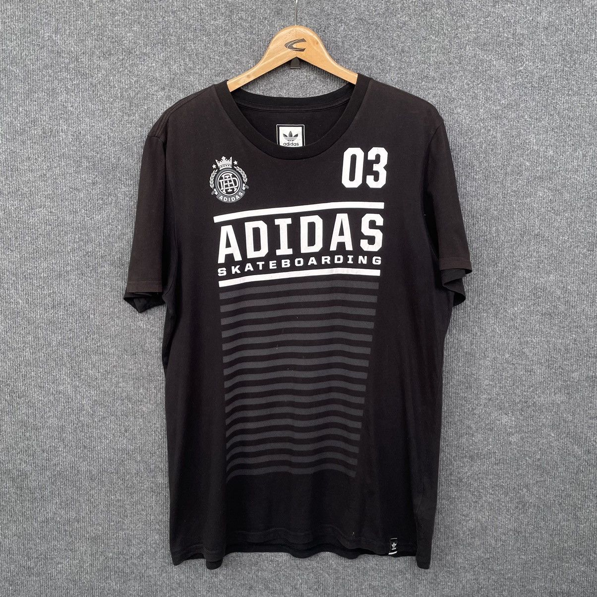 Adidas Adidas Skateboarding T Shirt Size US L / EU 52-54 / 3 - 1 Thumbnail
