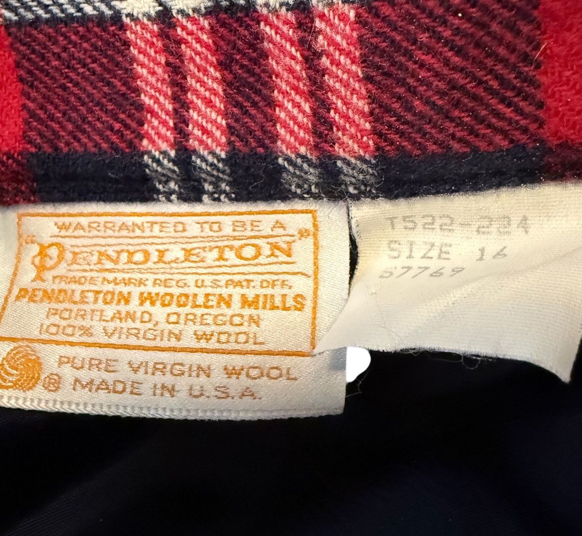 Pendleton Pendleton Skirt Macdougall Tartan 100% Virgin Wool Vintage Size 33" - 4 Thumbnail