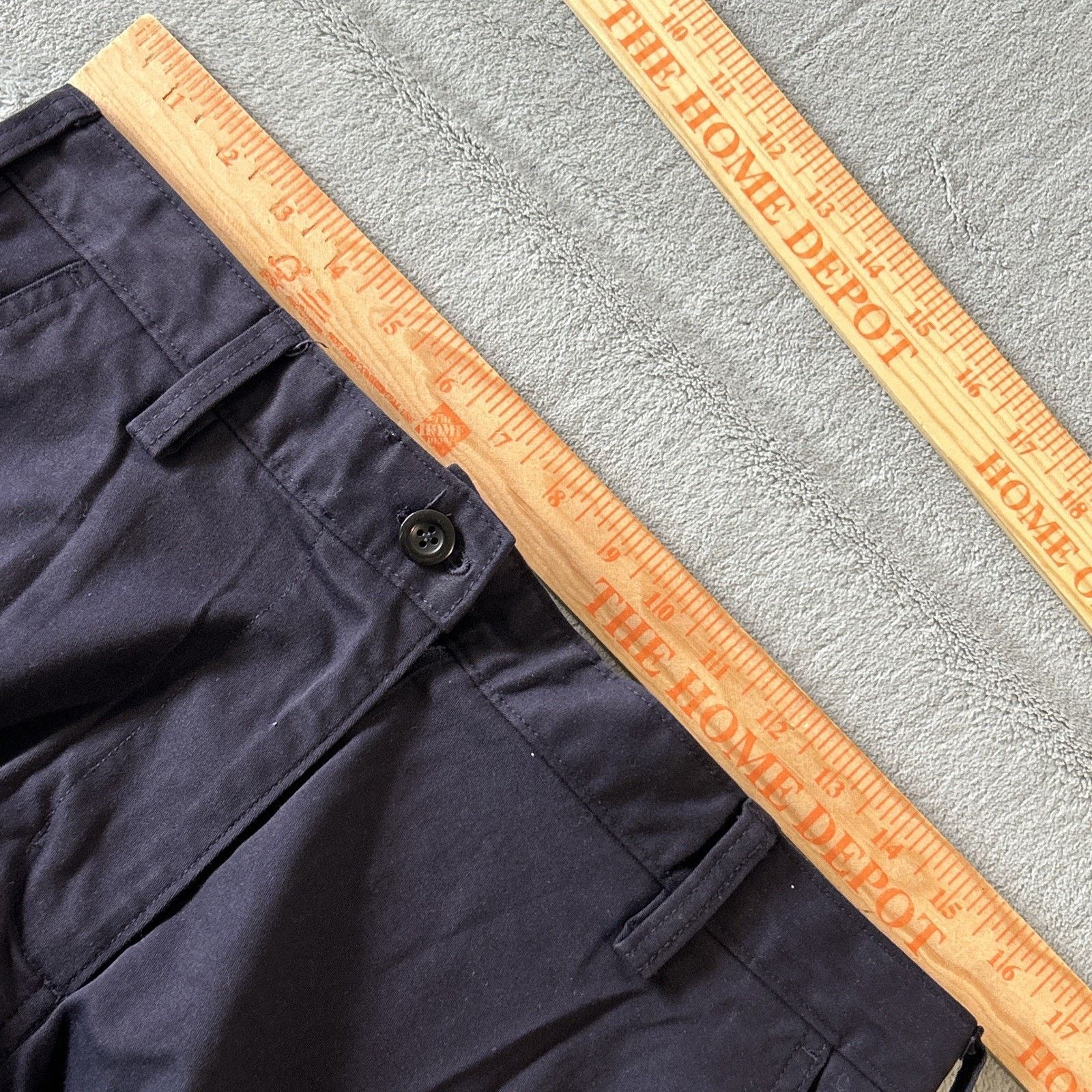 Lands' End Beyond Baggy Cargo Pants Women Sz 8 32x31 Loose Relaxed Wide Size 30" / US 8 / IT 44 - 4 Thumbnail