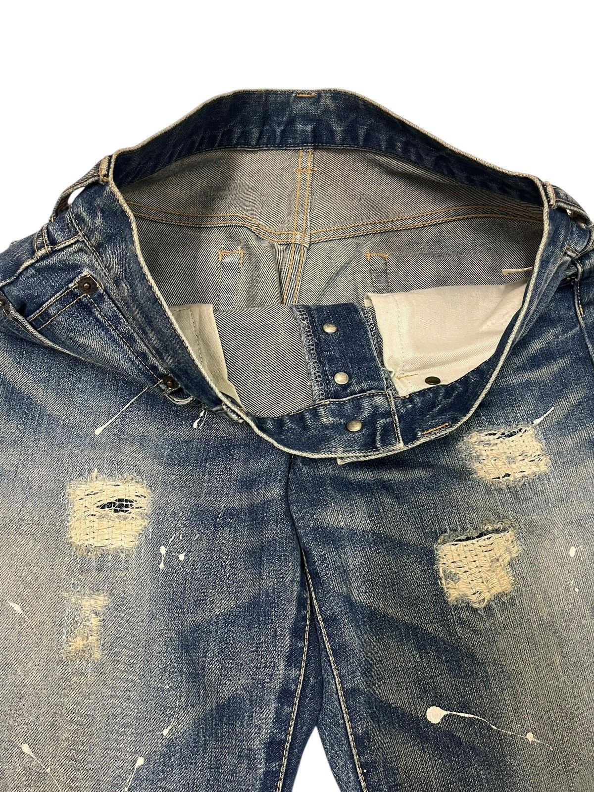 Takeo Kikuchi Japanese Brand Takeo Kikuchi Distressed Painter Jeans Size US 31 - 10 Thumbnail