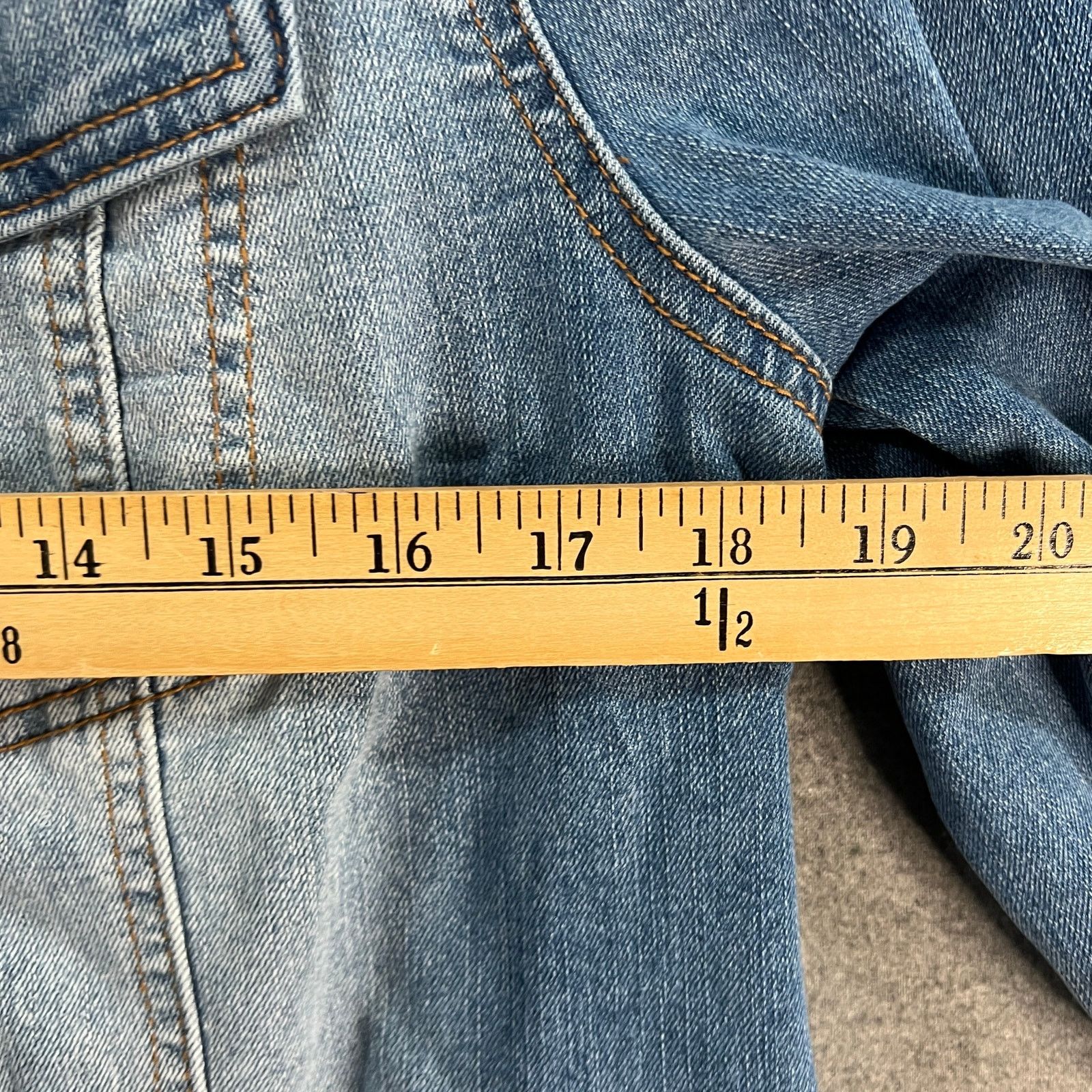 Other LOGO by Lori Goldstein Jeans Jacket Womens Size XL / US 12-14 / IT 48-50 - 8 Thumbnail