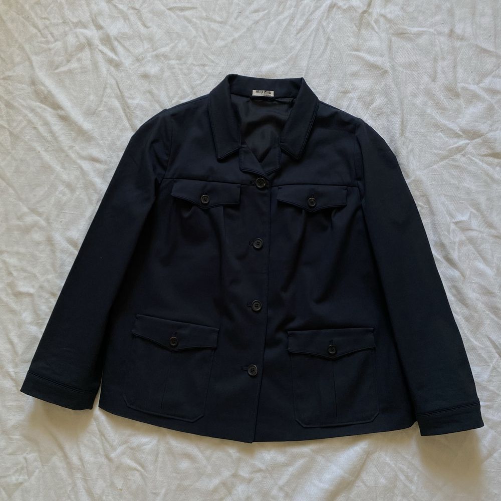 Miu Miu Miu Miu Blazer Jacket Size M / US 6-8 / IT 42-44 - 1 Thumbnail
