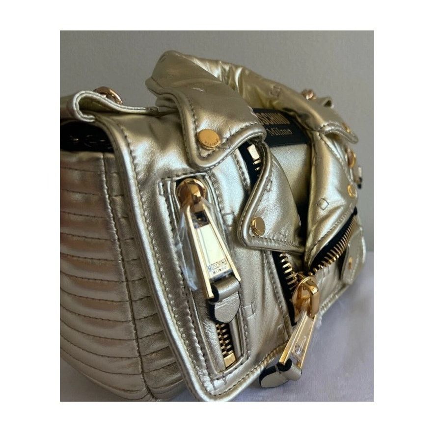 Moschino SS21 Moschino Couture Jeremy Scott Gold Jacket Shoulder Bag Size ONE SIZE - 3 Thumbnail