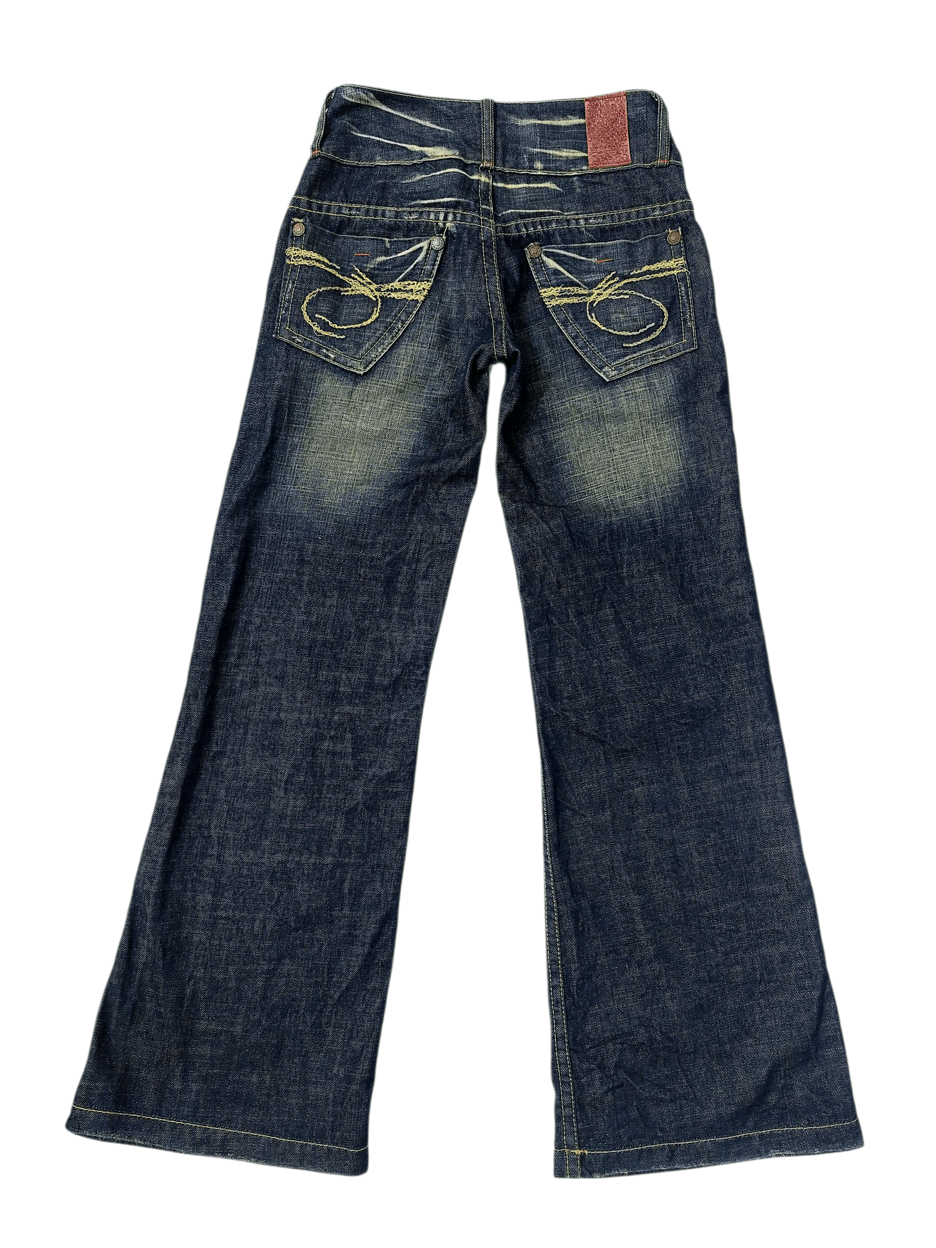 Vintage Red Pepper Punk Bootcut Unisex Low Rise Denim Size 26" / US 2 / IT 38 - 10 Thumbnail