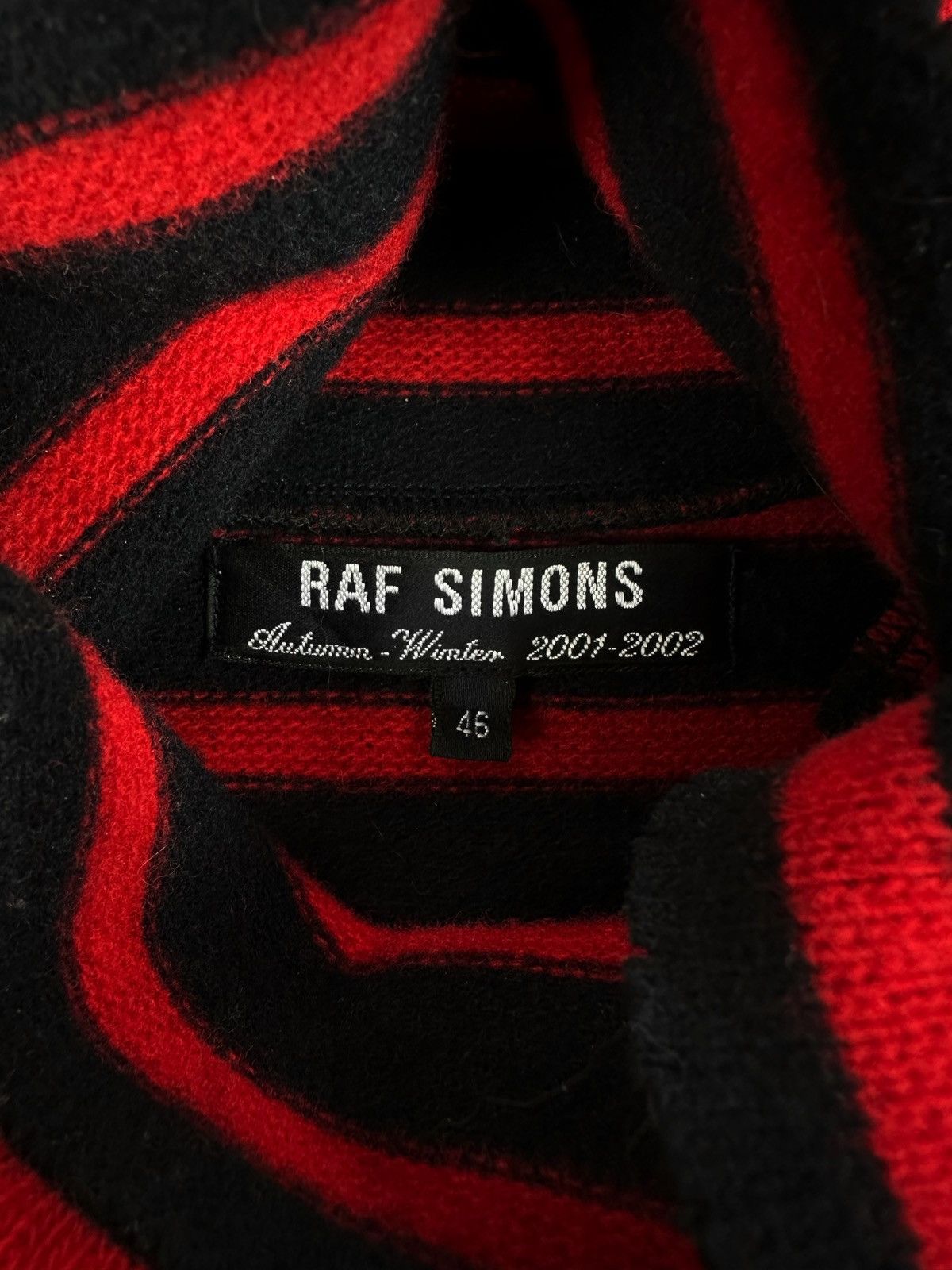 Raf Simons AW01 Raf Simons Riot Riot Riot Patchwork Stripe Turtleneck Size US S / EU 44-46 / 1 - 5 Thumbnail