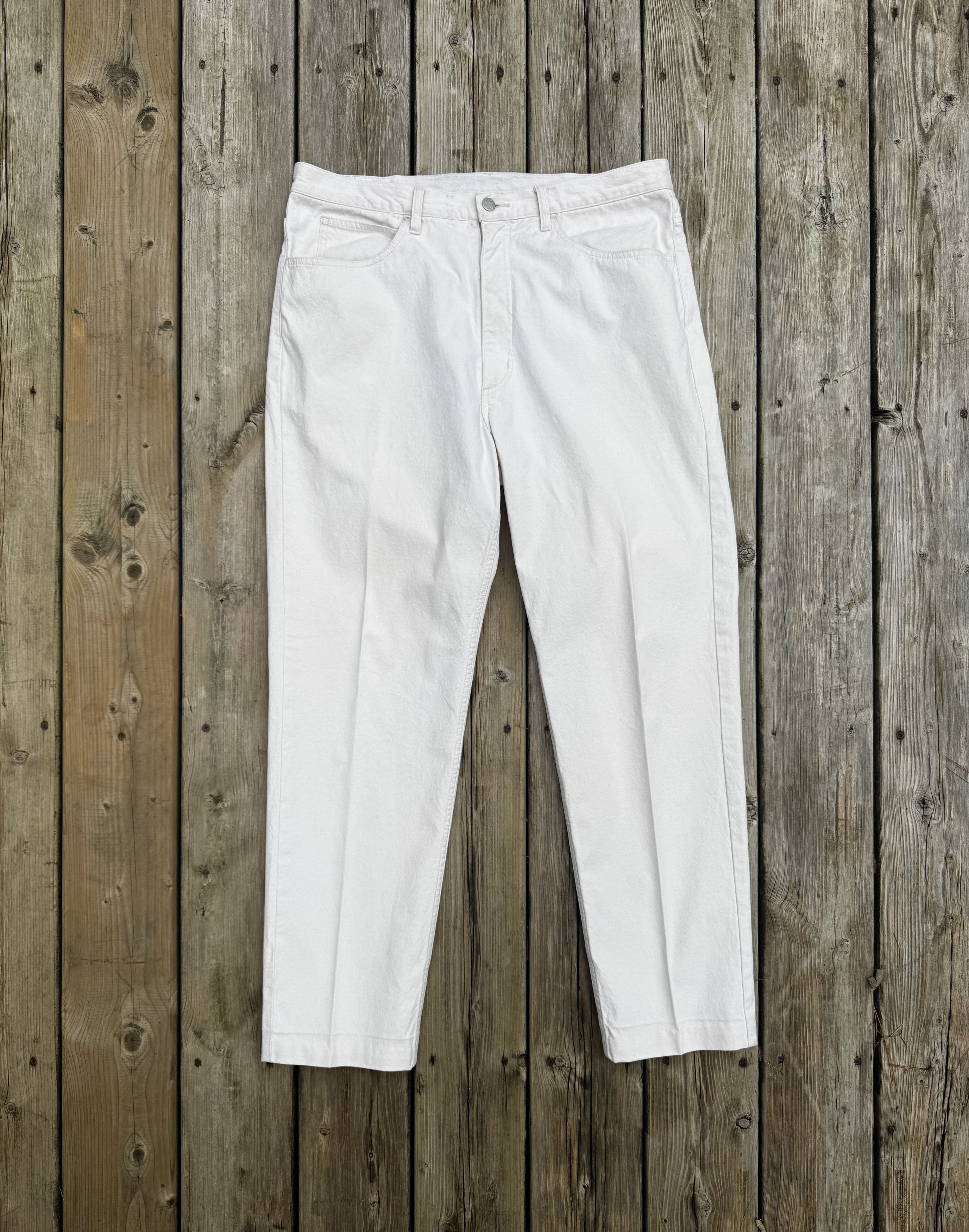 Cav Empt 1994 Cotton Pants (White/Cream) Size US 36 / EU 52 - 2 Thumbnail